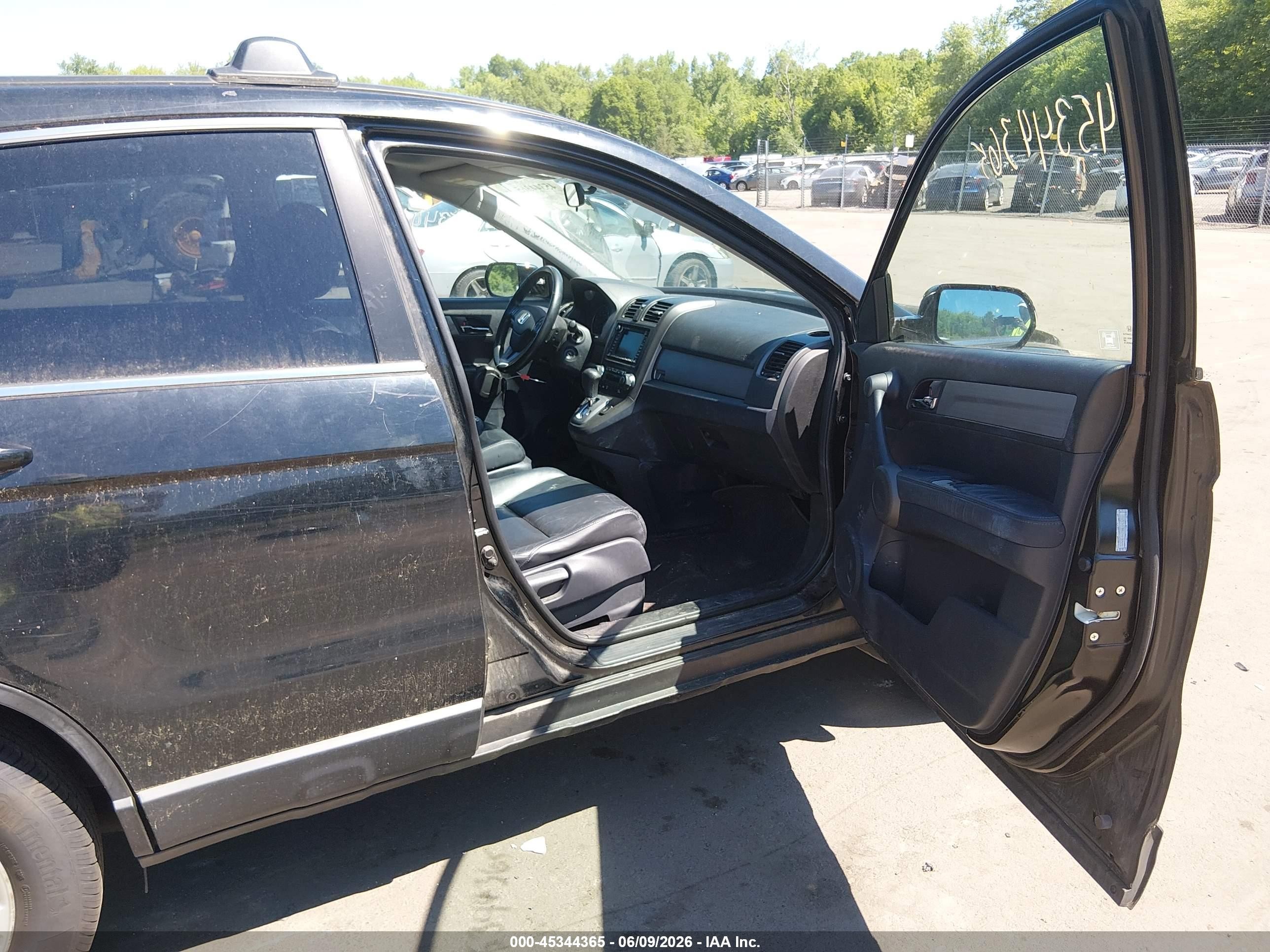 2010 Honda Cr-v Ex-l Черный vin: 5J6RE4H70AL043247