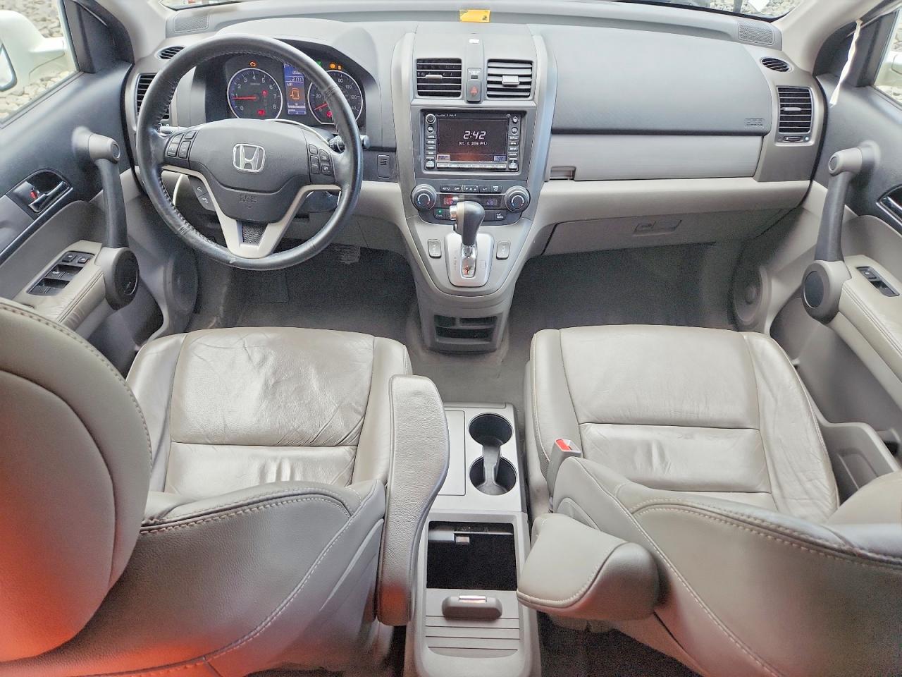 2010 Honda Cr-v Exl White vin: 5J6RE4H70AL055575