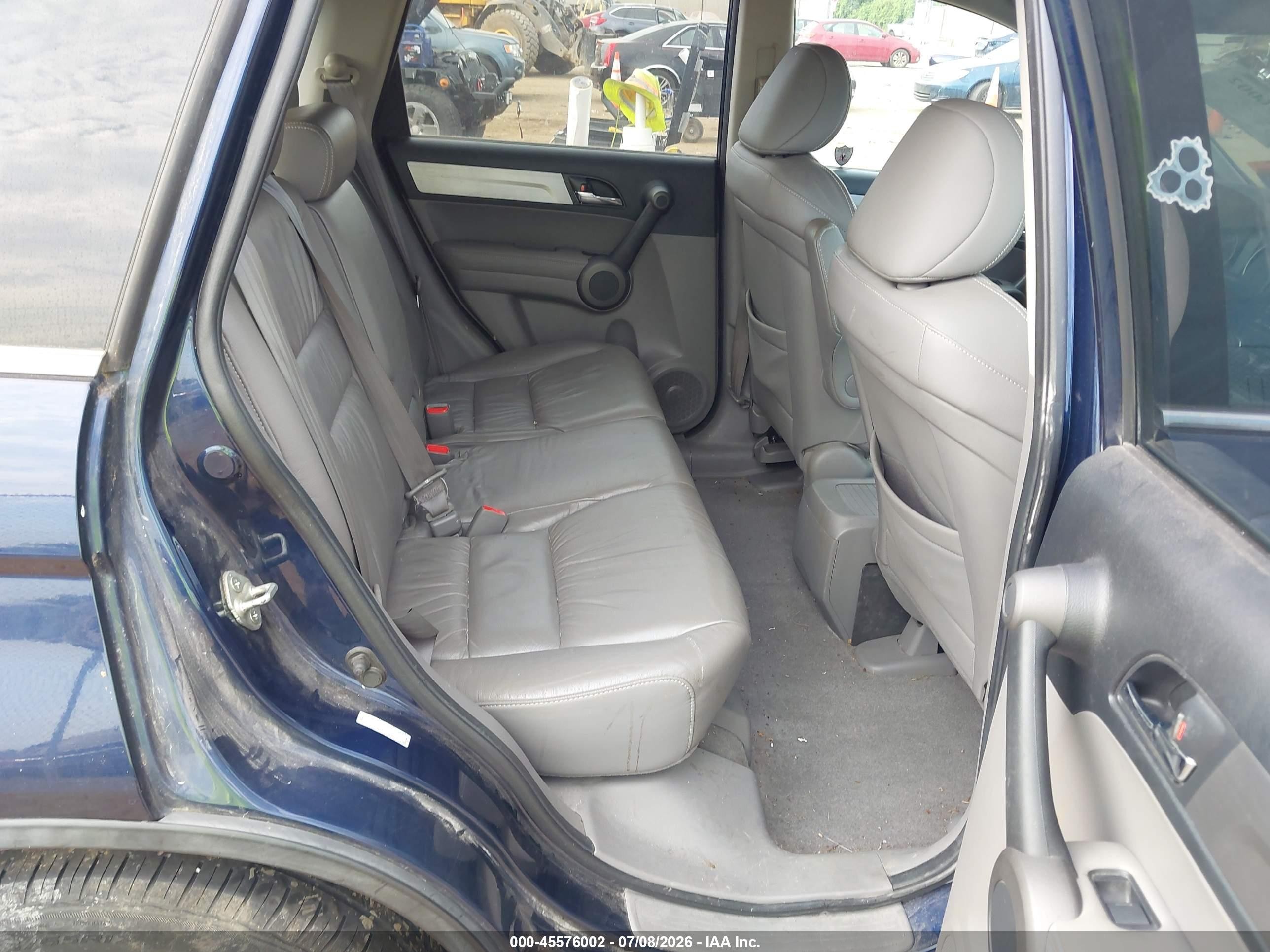 2010 Honda Cr-v Ex-l Dark Blue vin: 5J6RE4H70AL059626
