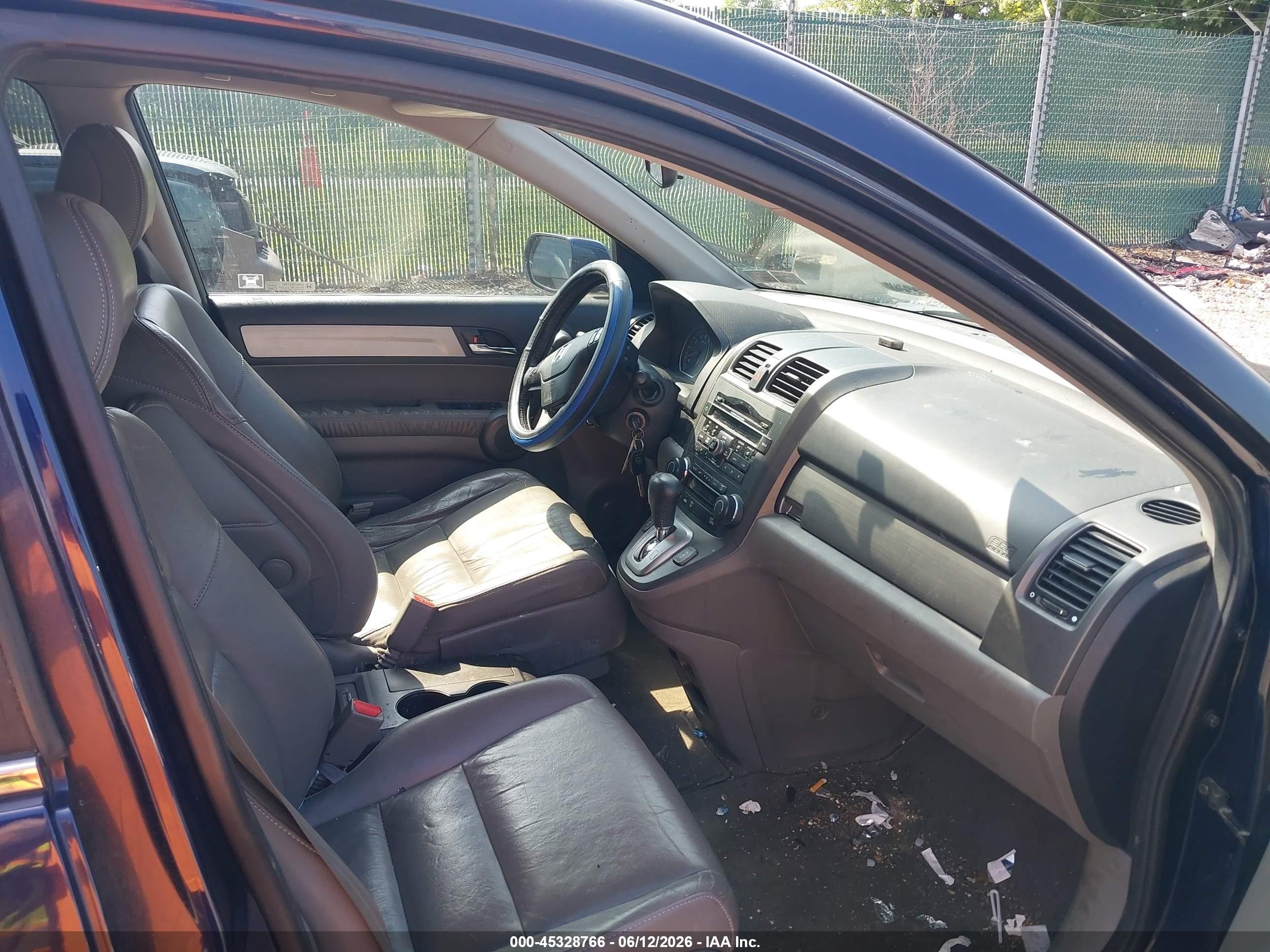 2010 Honda Cr-v Ex-l Синий vin: 5J6RE4H70AL062882