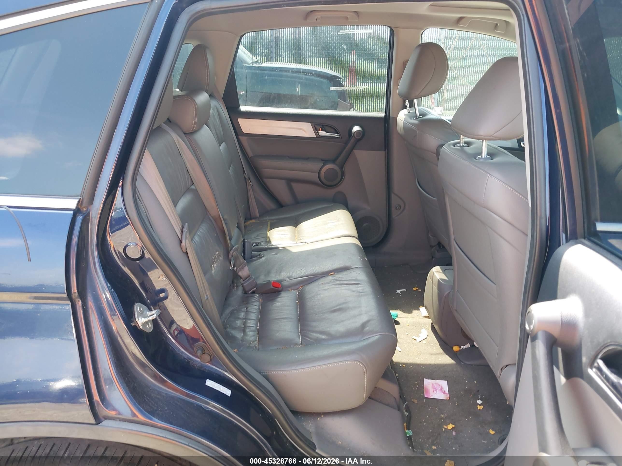 2010 Honda Cr-v Ex-l Синий vin: 5J6RE4H70AL062882