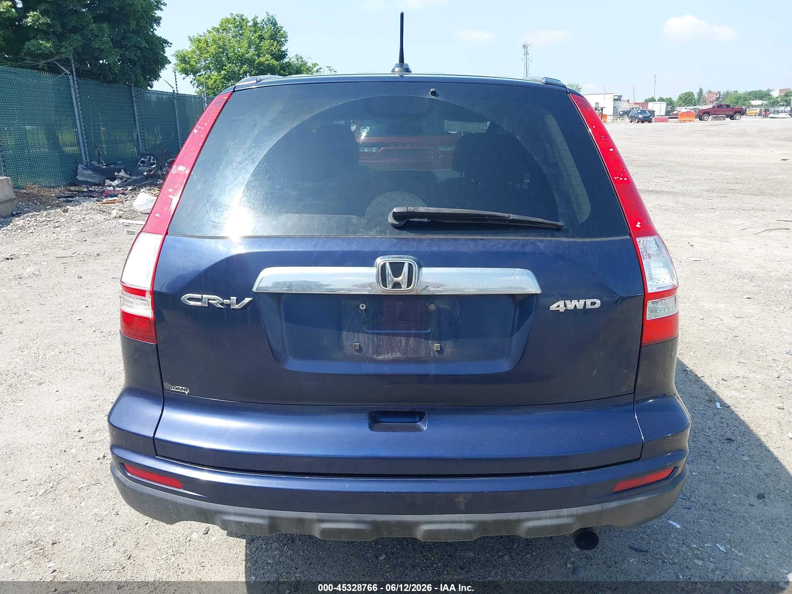 2010 Honda Cr-v Ex-l Синий vin: 5J6RE4H70AL062882