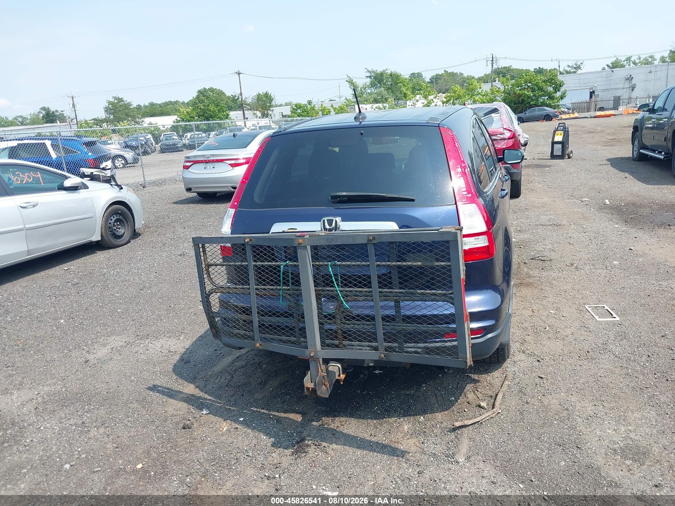 2010 Honda Cr-v Ex-l Dark Blue vin: 5J6RE4H70AL068925