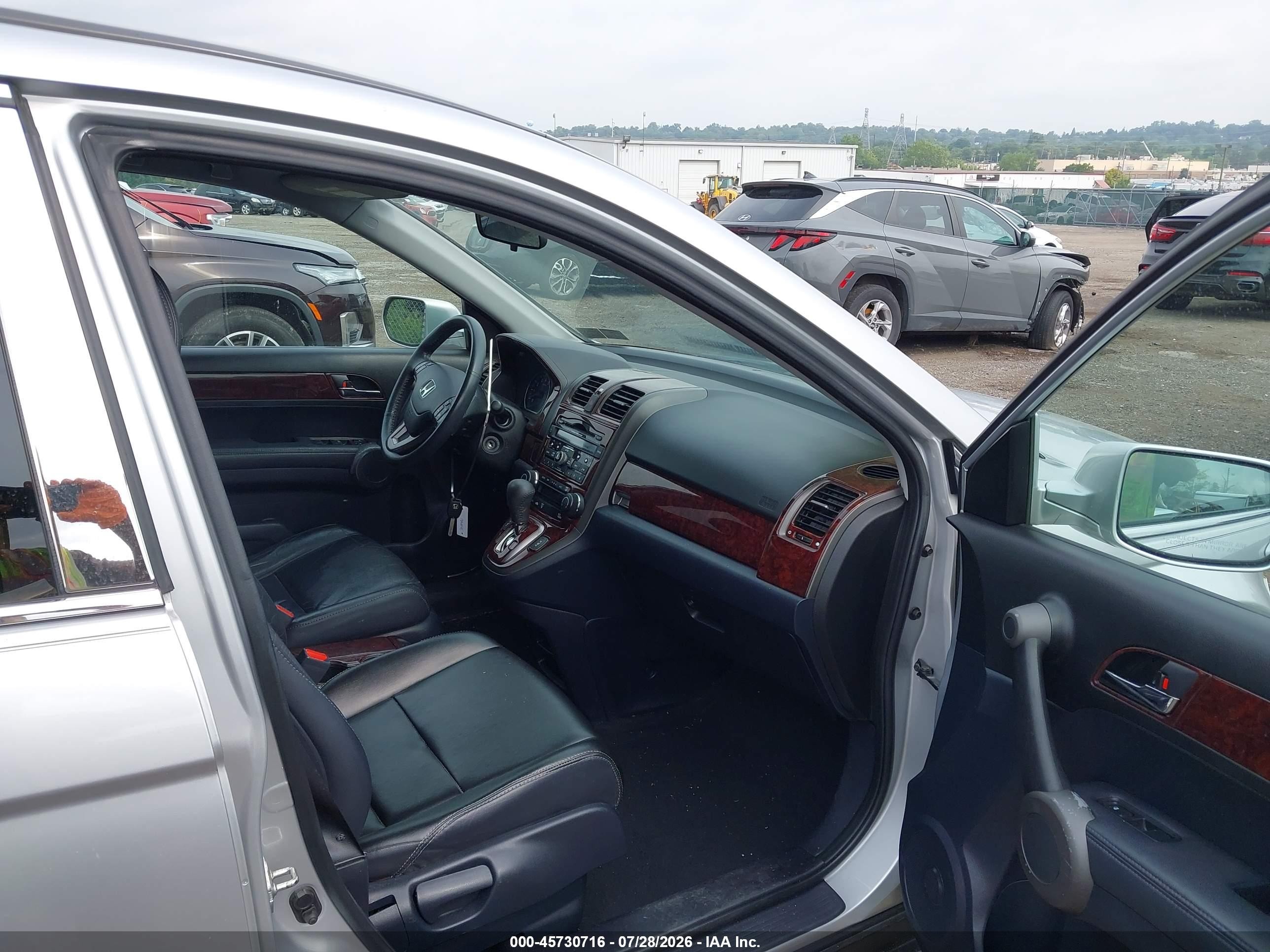 2010 Honda Cr-v Ex-l Silver vin: 5J6RE4H70AL099088