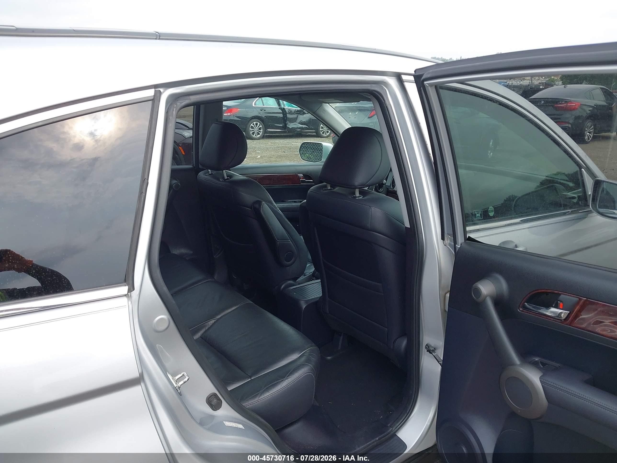2010 Honda Cr-v Ex-l Silver vin: 5J6RE4H70AL099088