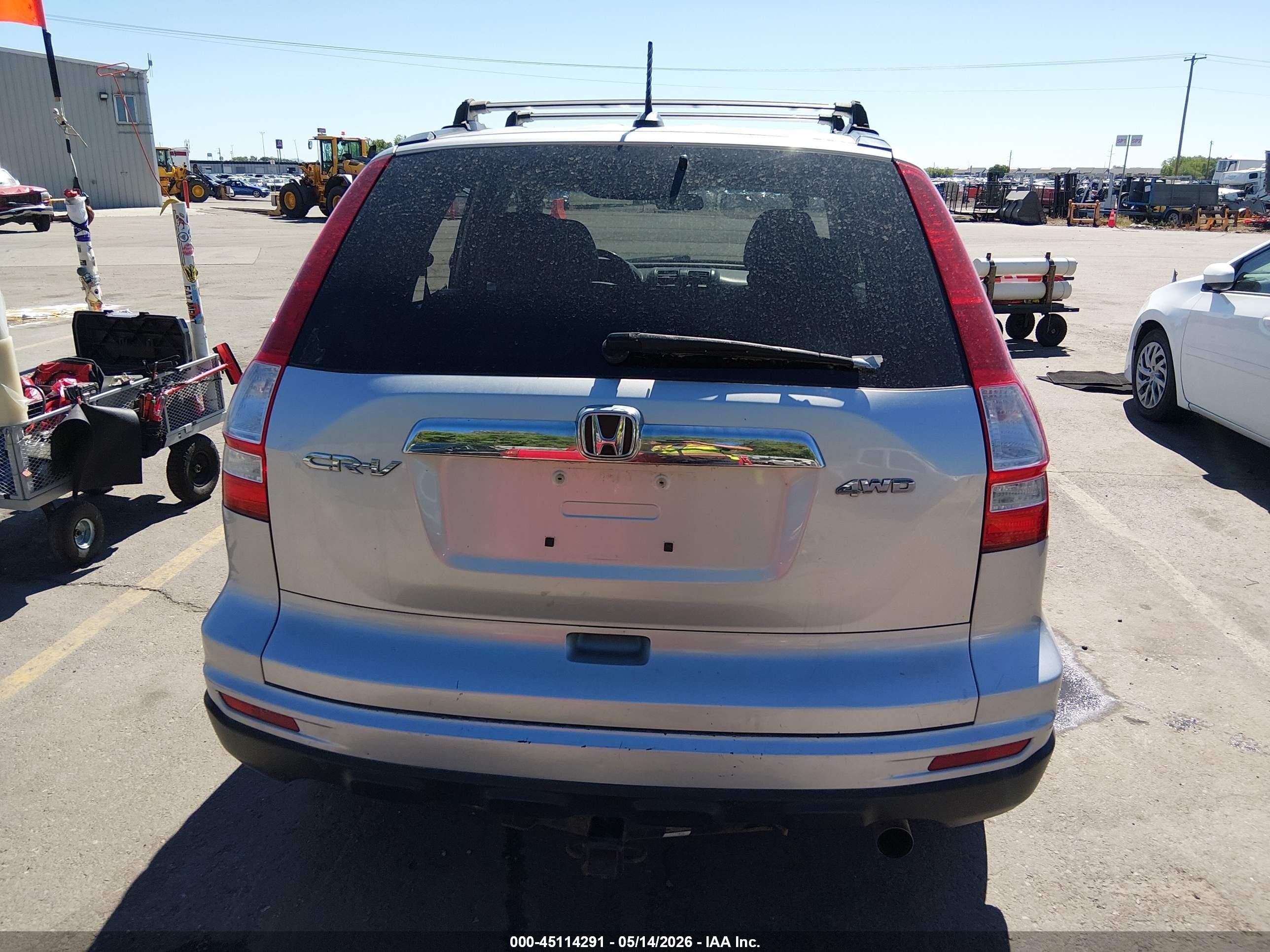 2011 Honda Cr-v Ex-l Silver vin: 5J6RE4H70BL012355