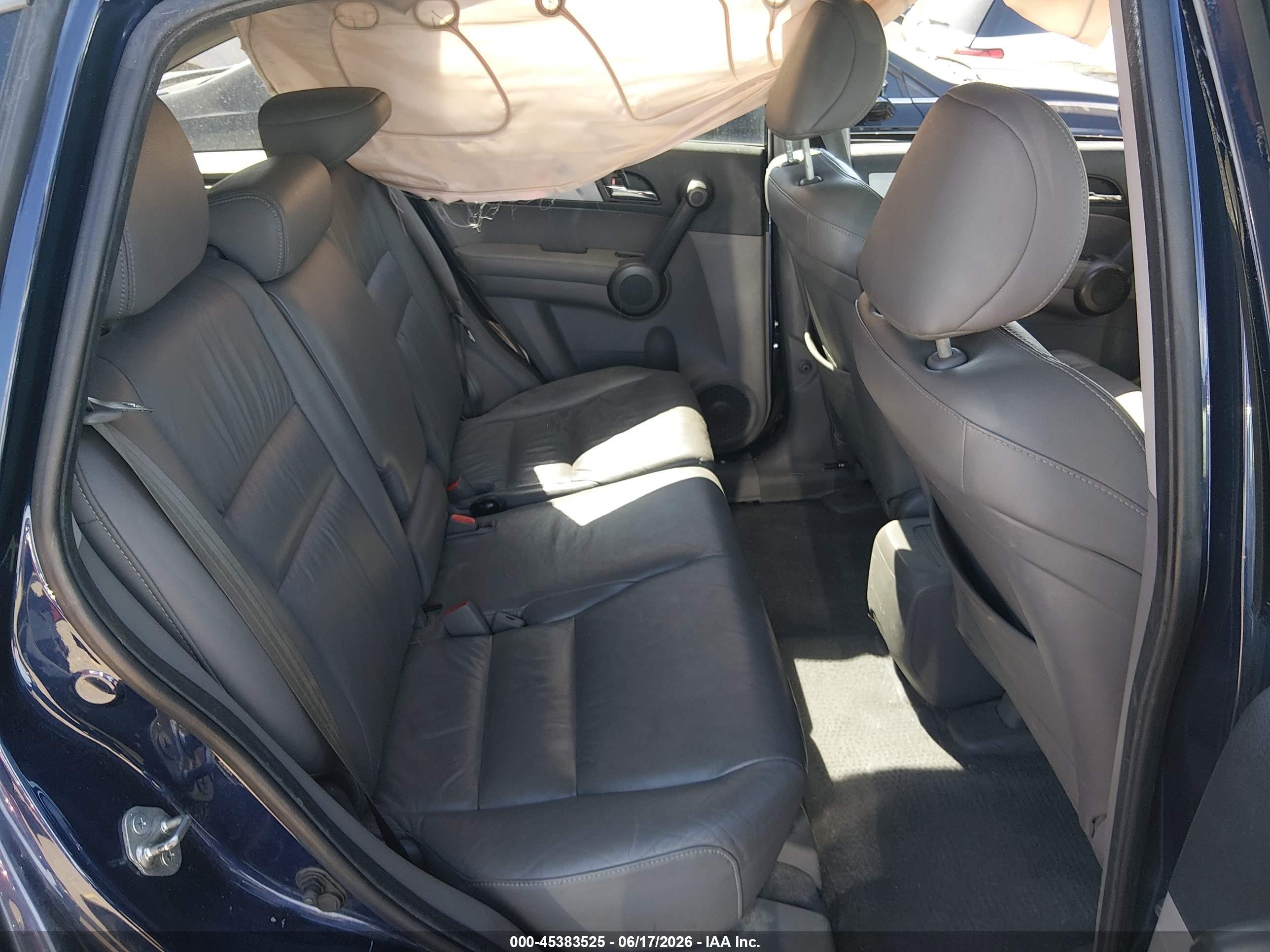2011 Honda Cr-v Ex-l Navy vin: 5J6RE4H70BL014557