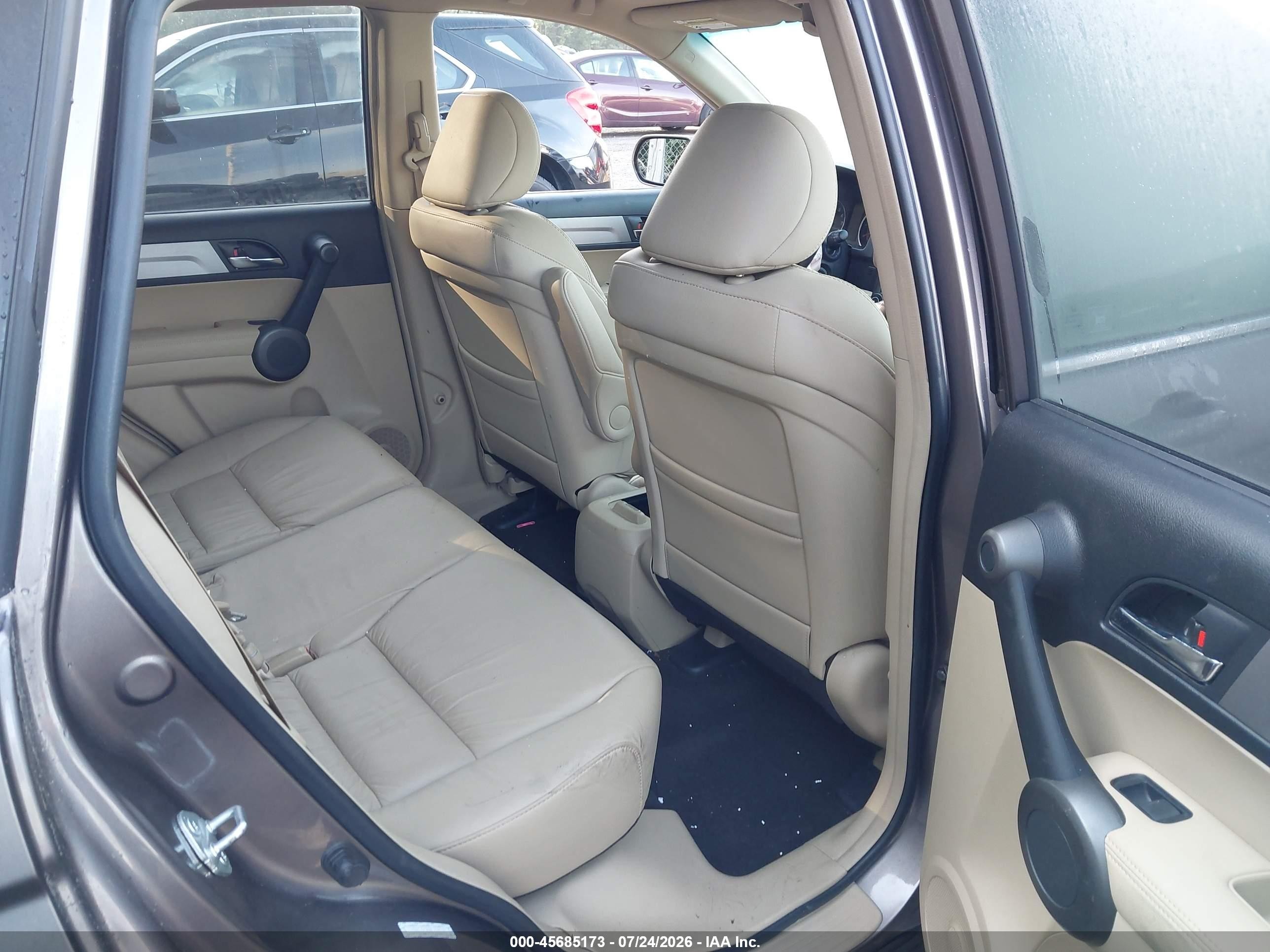 2011 Honda Cr-v Ex-l Champagne vin: 5J6RE4H70BL016325