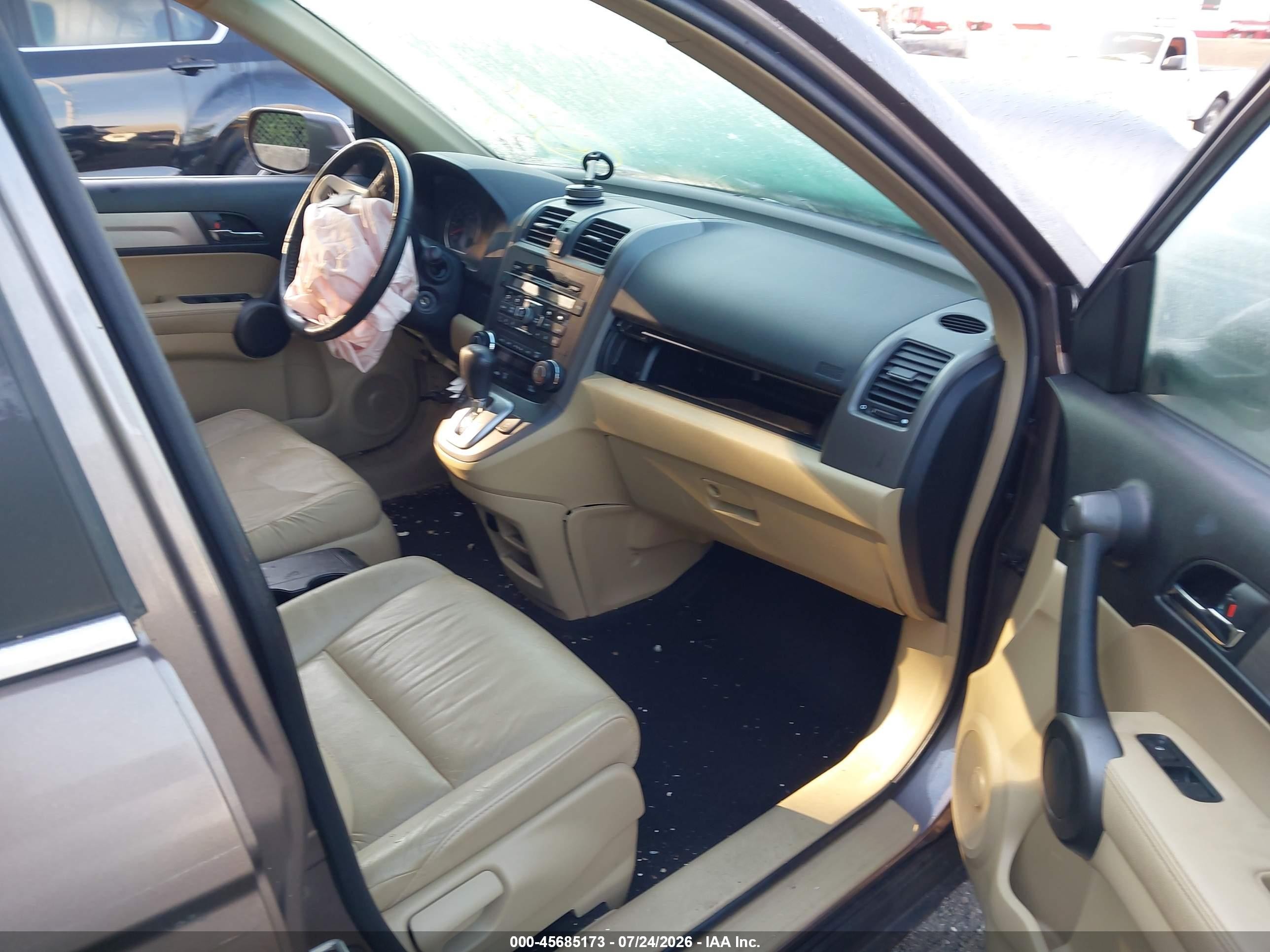 2011 Honda Cr-v Ex-l Champagne vin: 5J6RE4H70BL016325