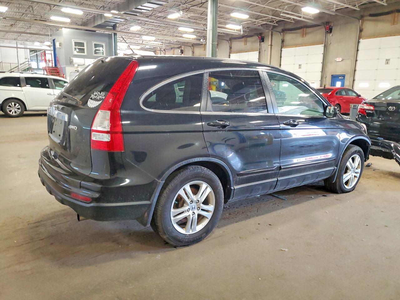 2011 Honda Cr-v Exl Черный vin: 5J6RE4H70BL029236