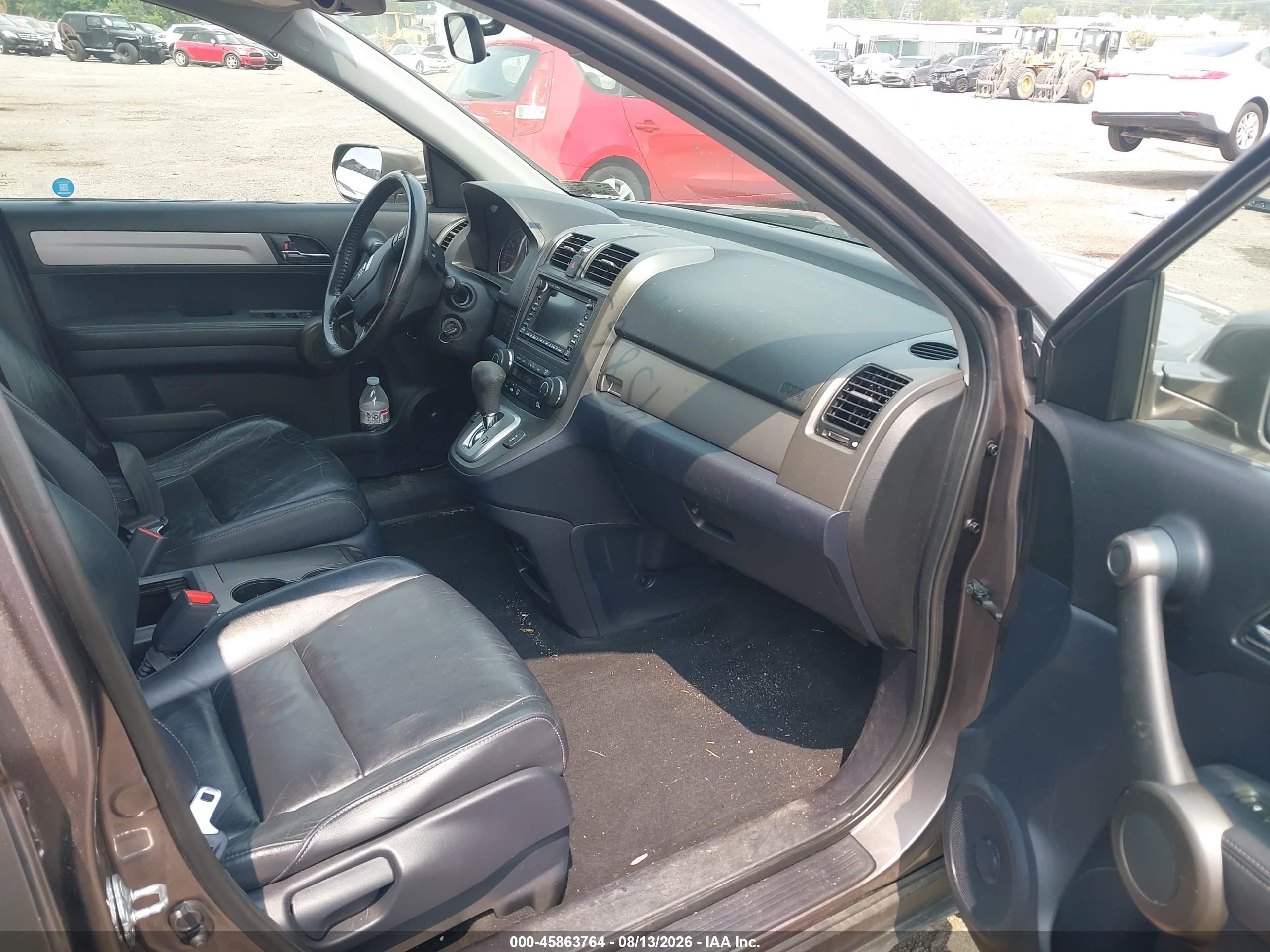 2011 Honda Cr-v Ex-l Серый vin: 5J6RE4H70BL041662