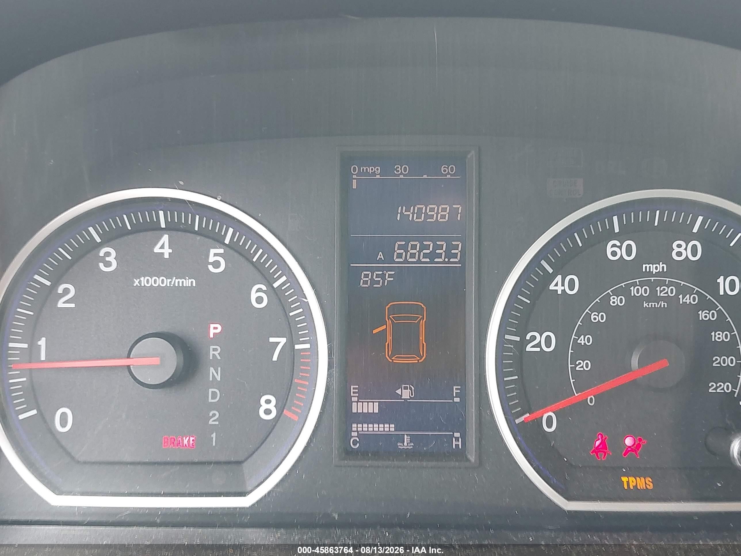 2011 Honda Cr-v Ex-l Серый vin: 5J6RE4H70BL041662