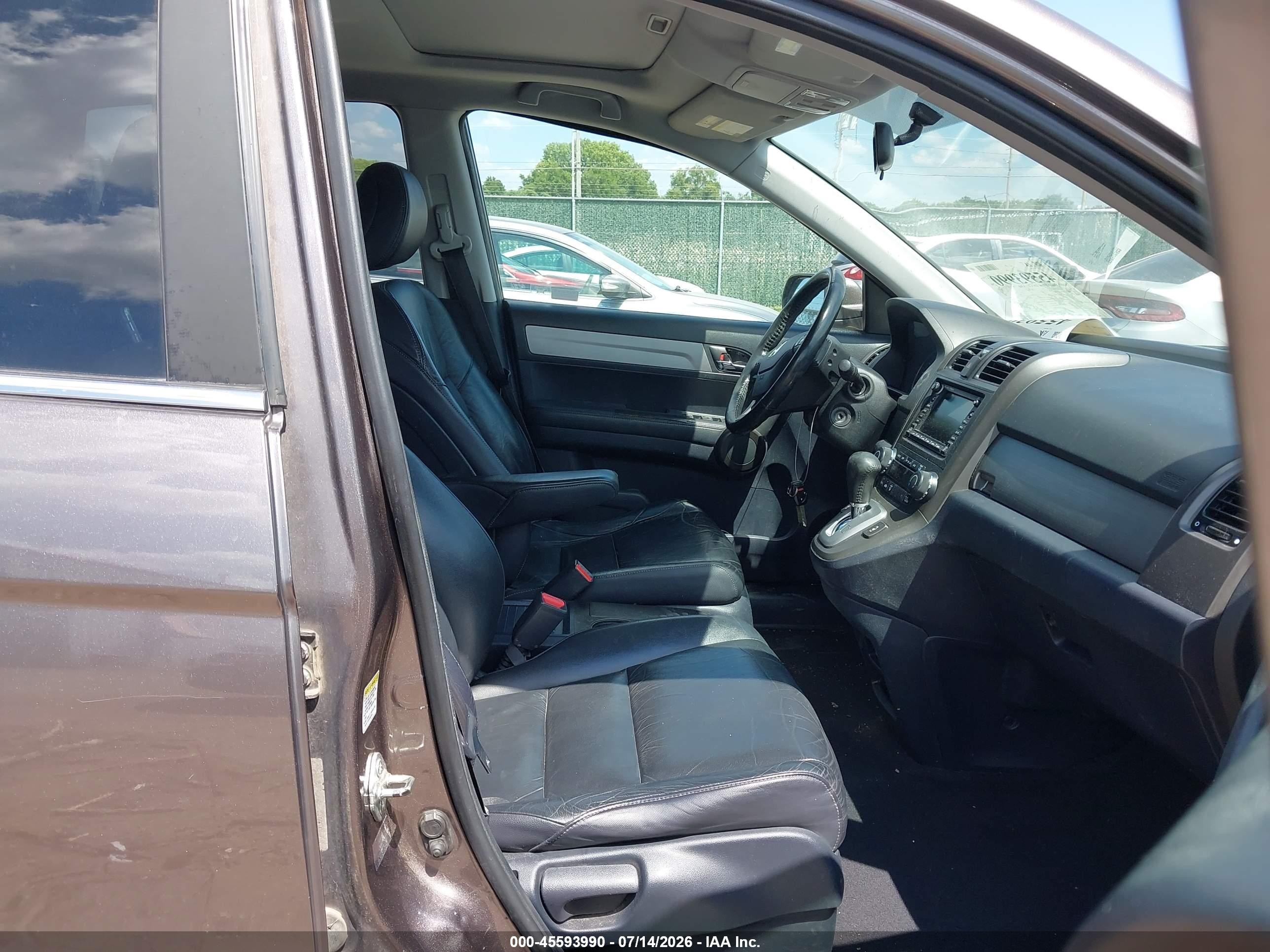 2011 Honda Cr-v Ex-l Серый vin: 5J6RE4H70BL053519
