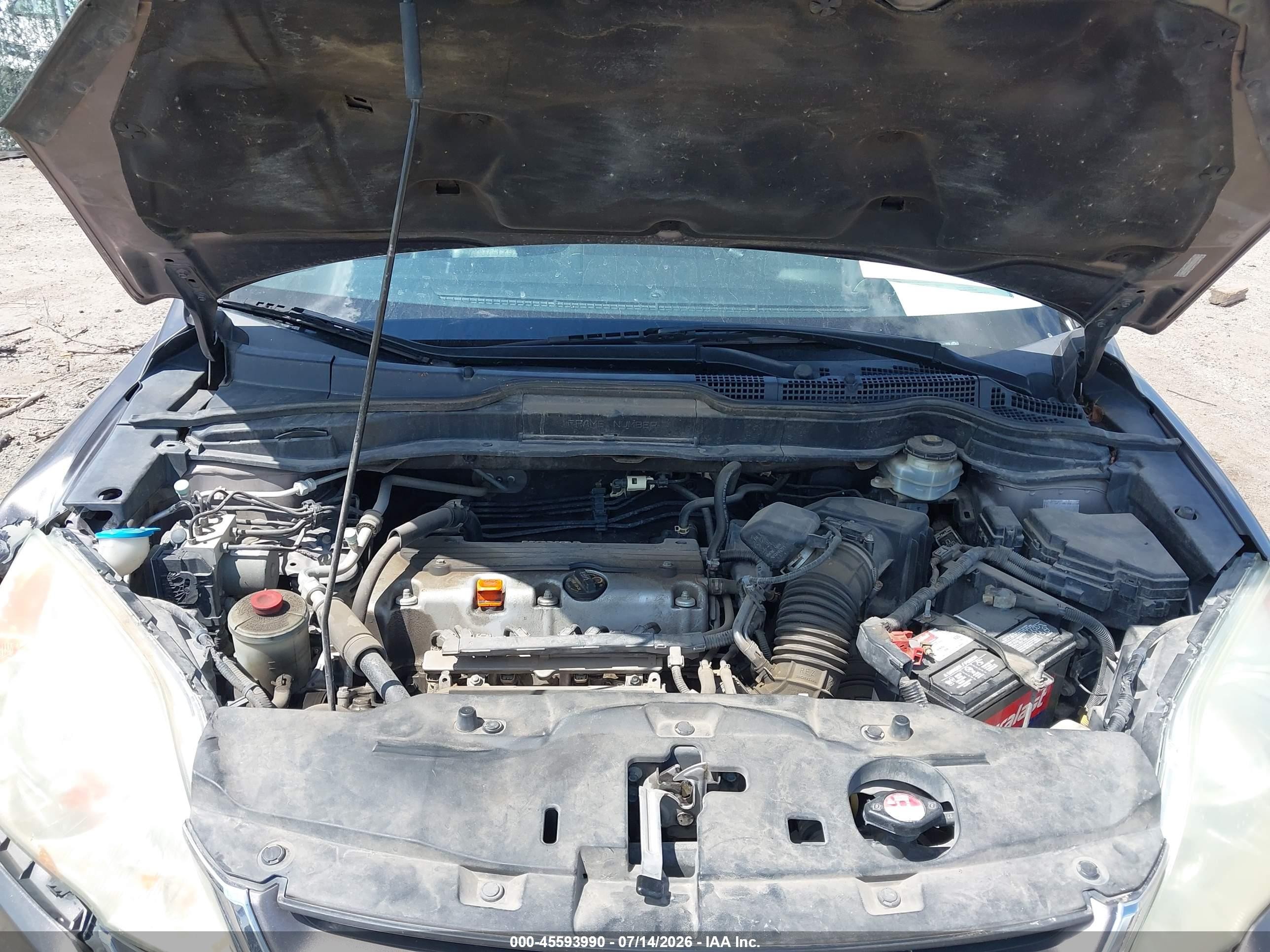 2011 Honda Cr-v Ex-l Серый vin: 5J6RE4H70BL053519