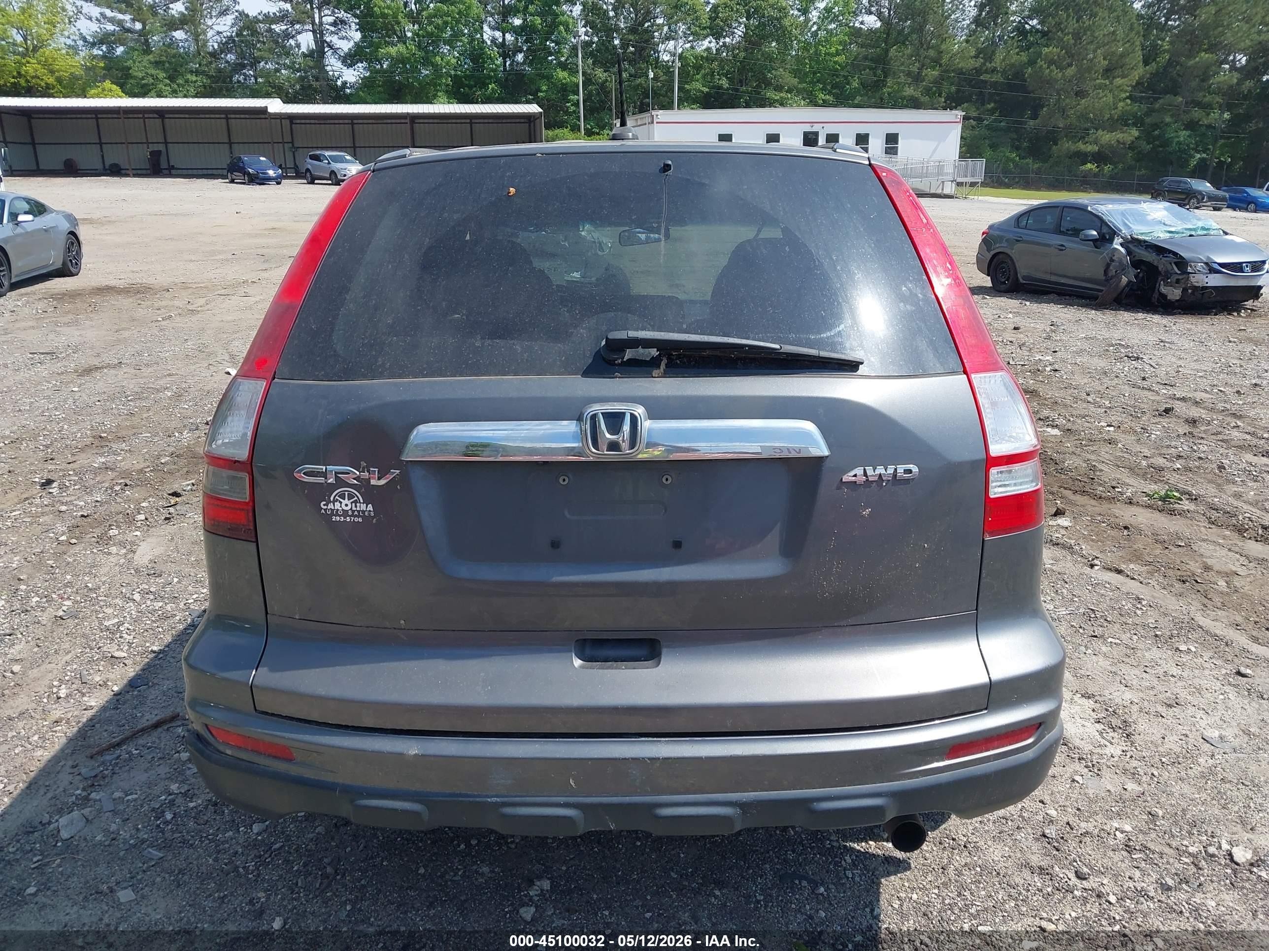 2011 Honda Cr-v Ex-l Gray vin: 5J6RE4H70BL053603
