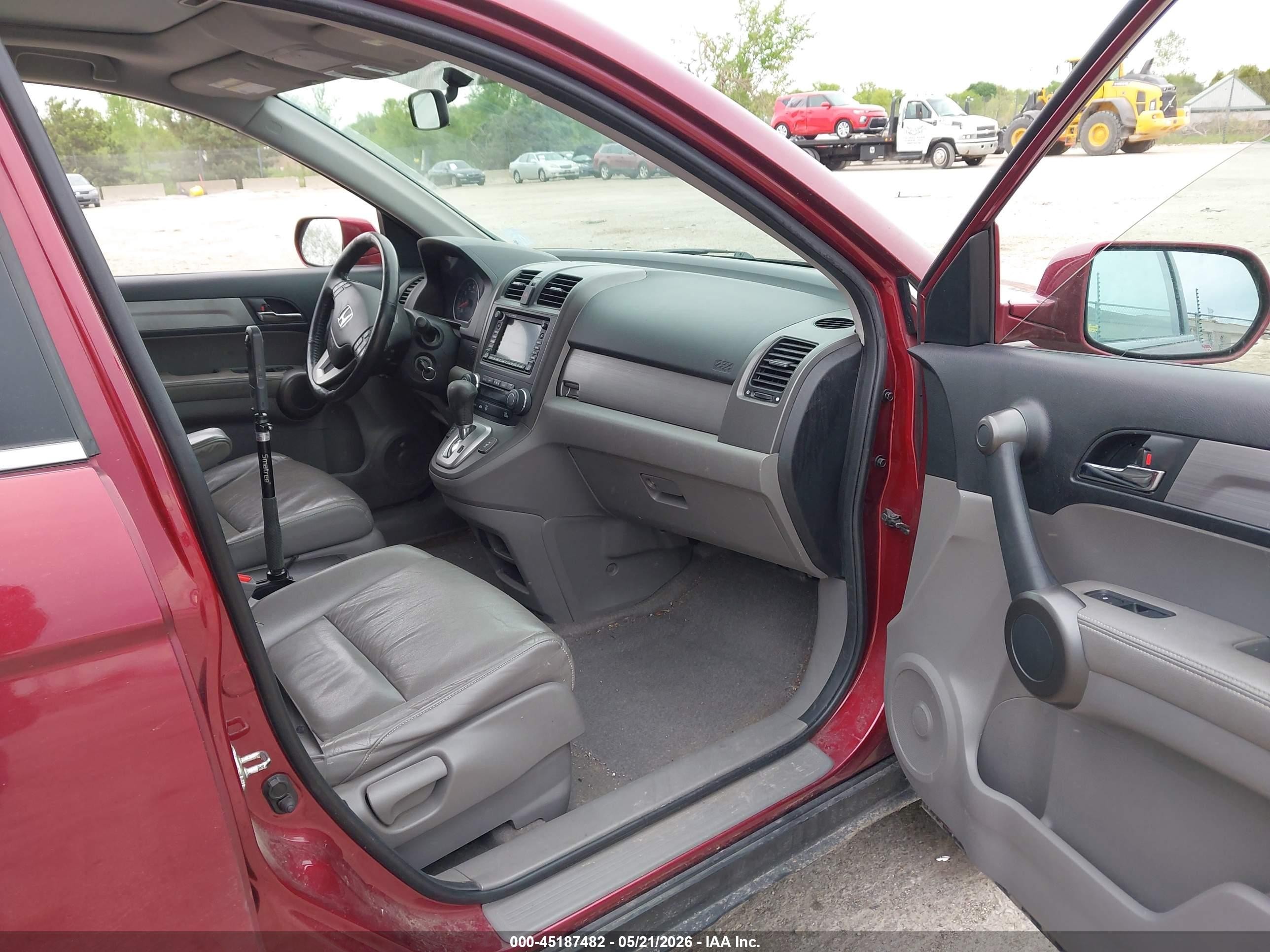 2011 Honda Cr-v Ex-l Red vin: 5J6RE4H70BL056324