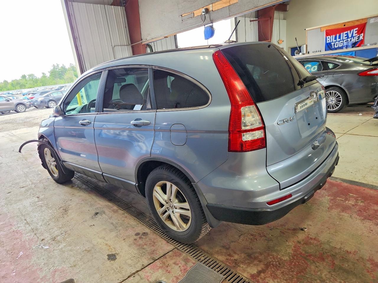 2011 Honda Cr-v Exl Бирюзовый vin: 5J6RE4H70BL066318