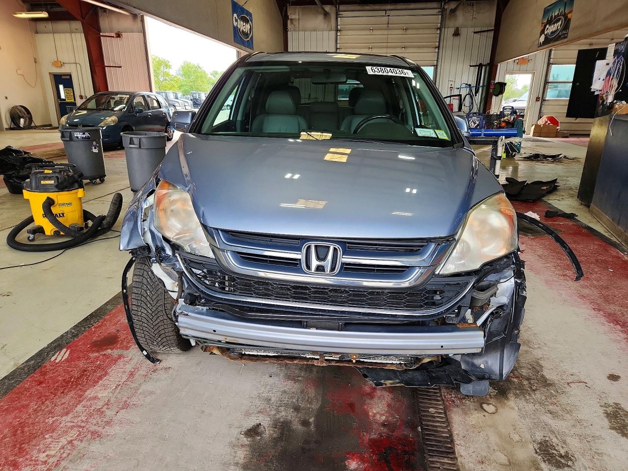 2011 Honda Cr-v Exl Бирюзовый vin: 5J6RE4H70BL066318