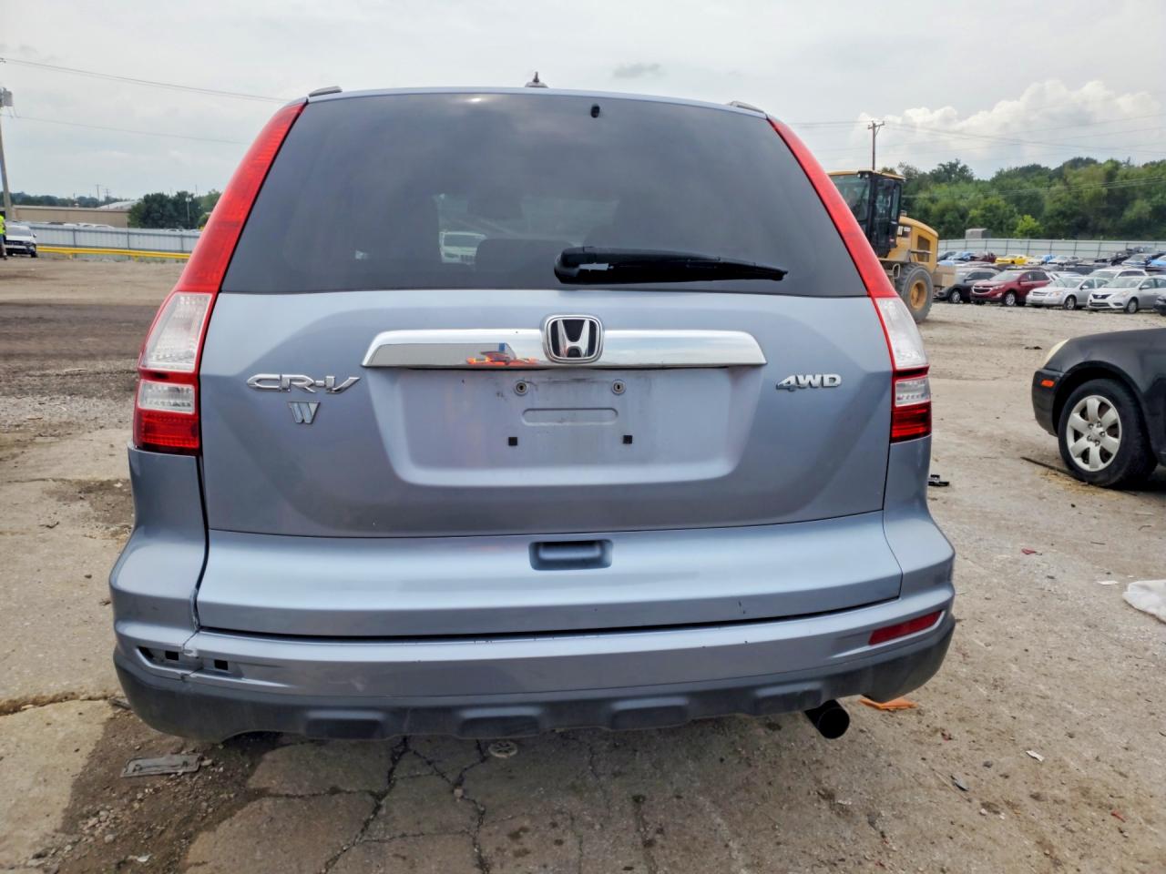 2011 Honda Cr-v Exl Blue vin: 5J6RE4H70BL112844