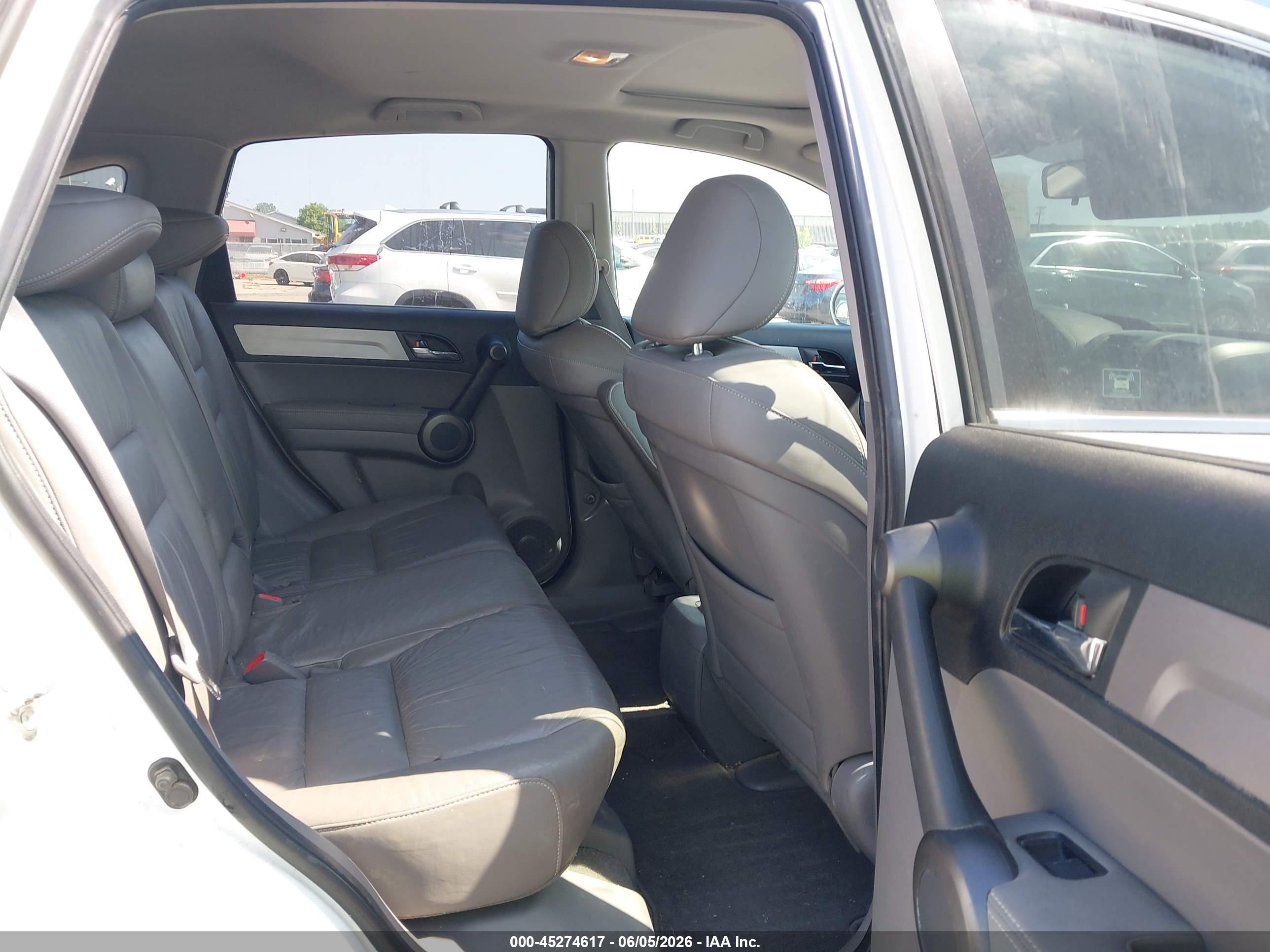 2011 Honda Cr-v Ex-l White vin: 5J6RE4H70BL115727