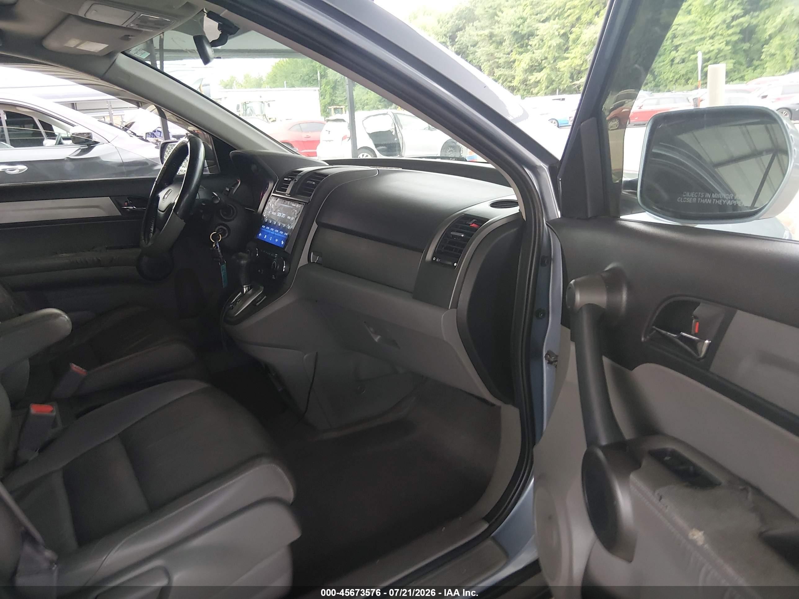 2010 Honda Cr-v Ex-l Gray vin: 5J6RE4H71AL019491