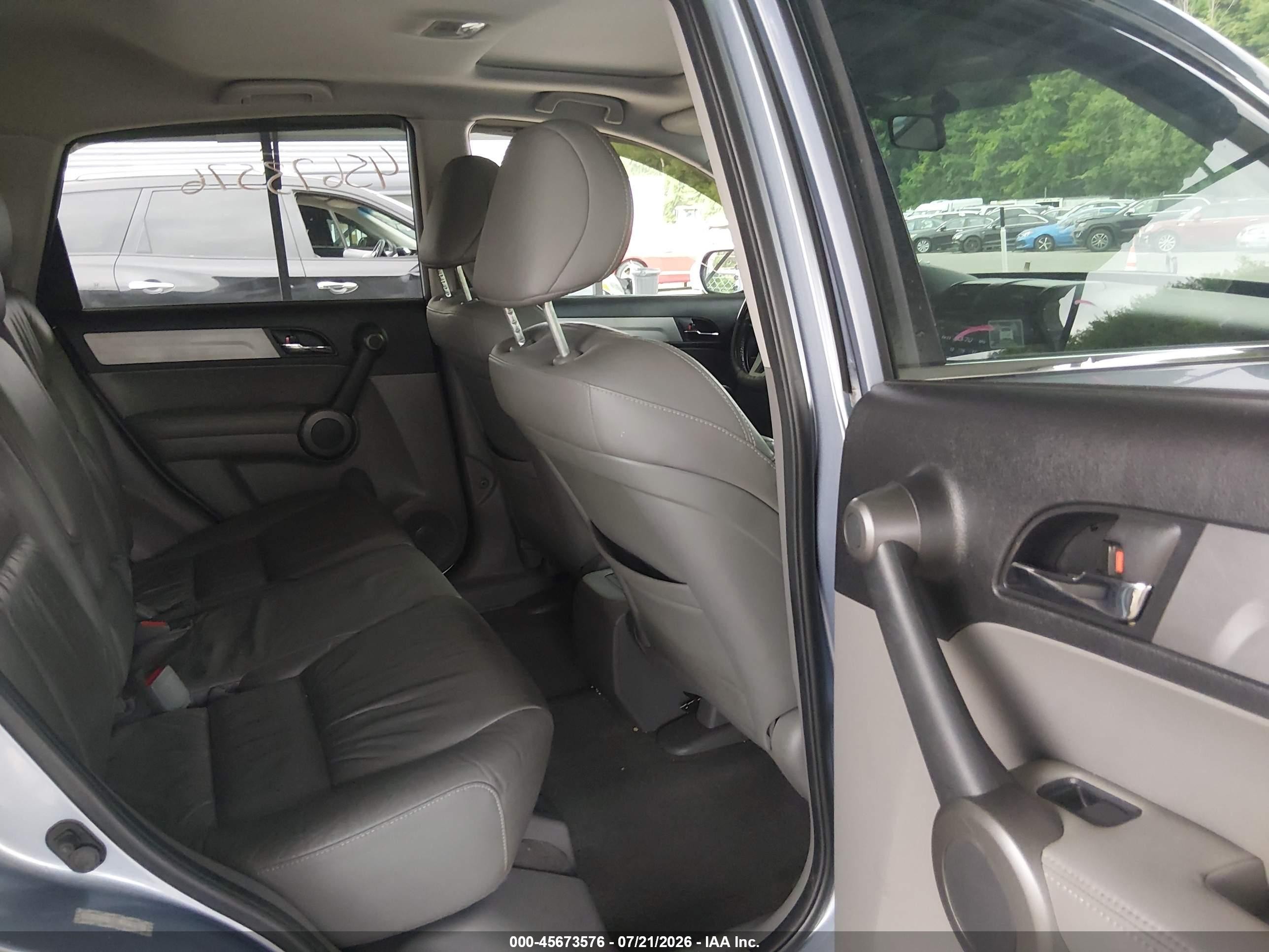 2010 Honda Cr-v Ex-l Gray vin: 5J6RE4H71AL019491