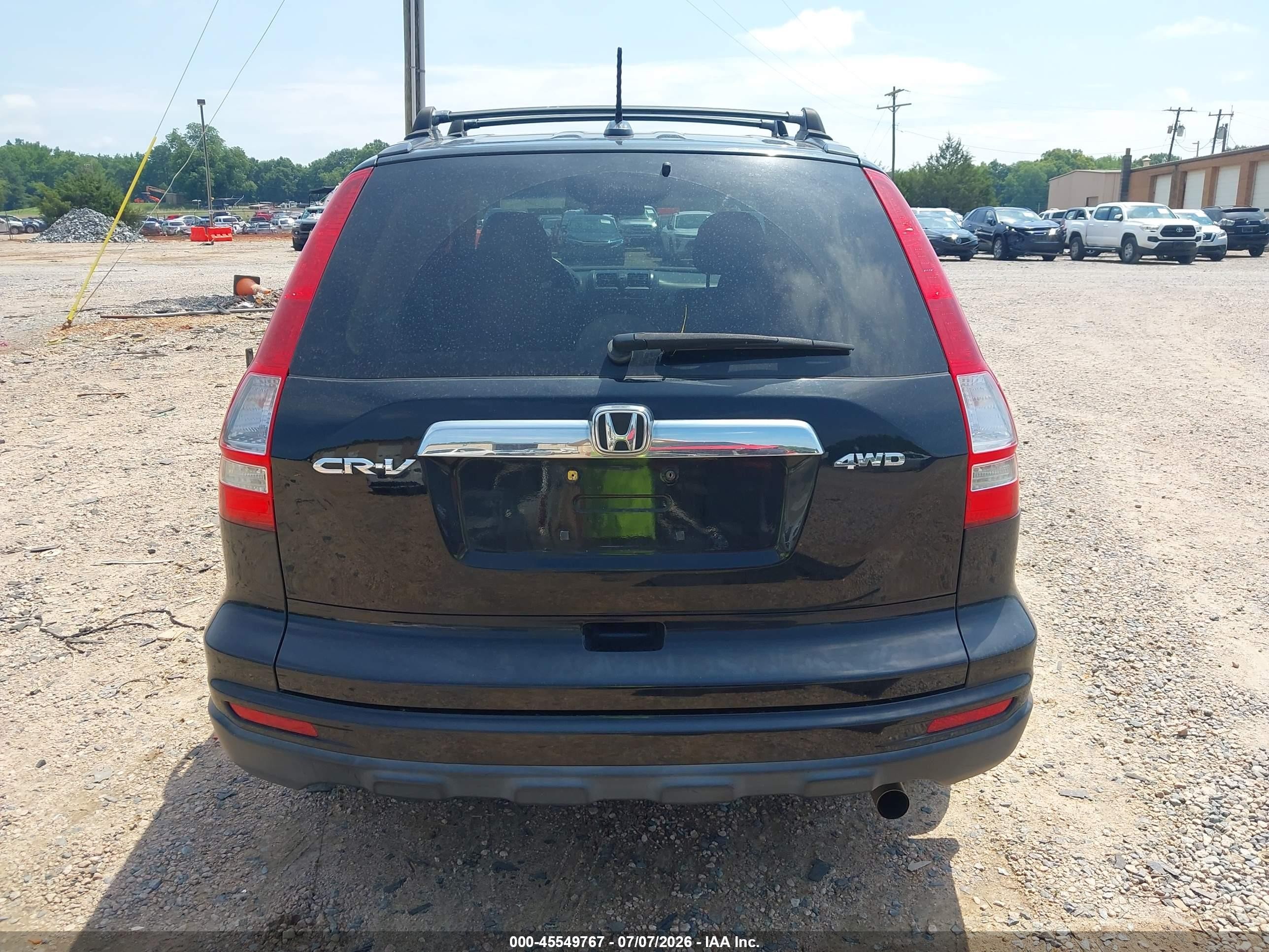2010 Honda Cr-v Ex-l Black vin: 5J6RE4H71AL044455