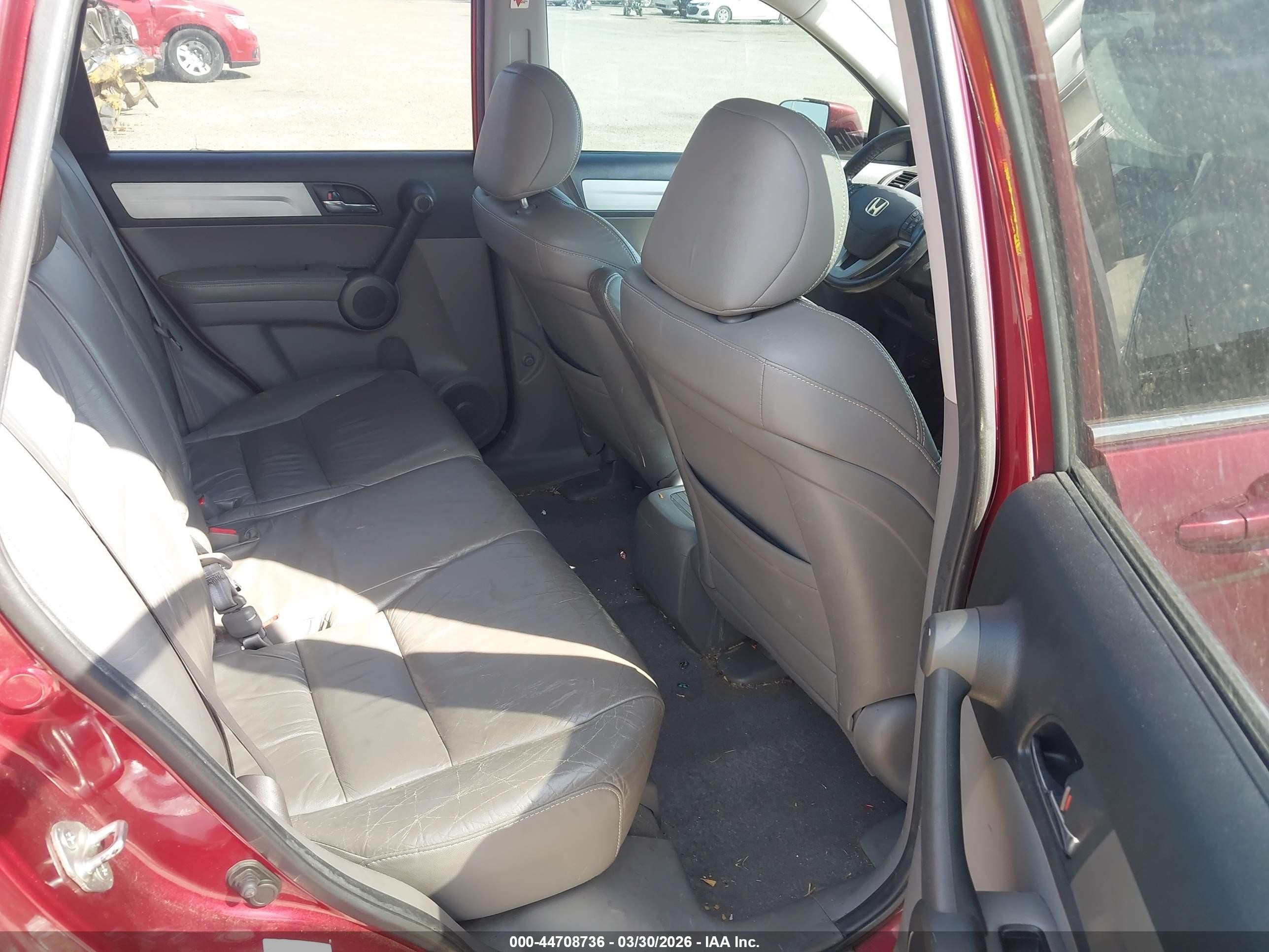 2010 Honda Cr-v Ex-l Maroon vin: 5J6RE4H71AL045363