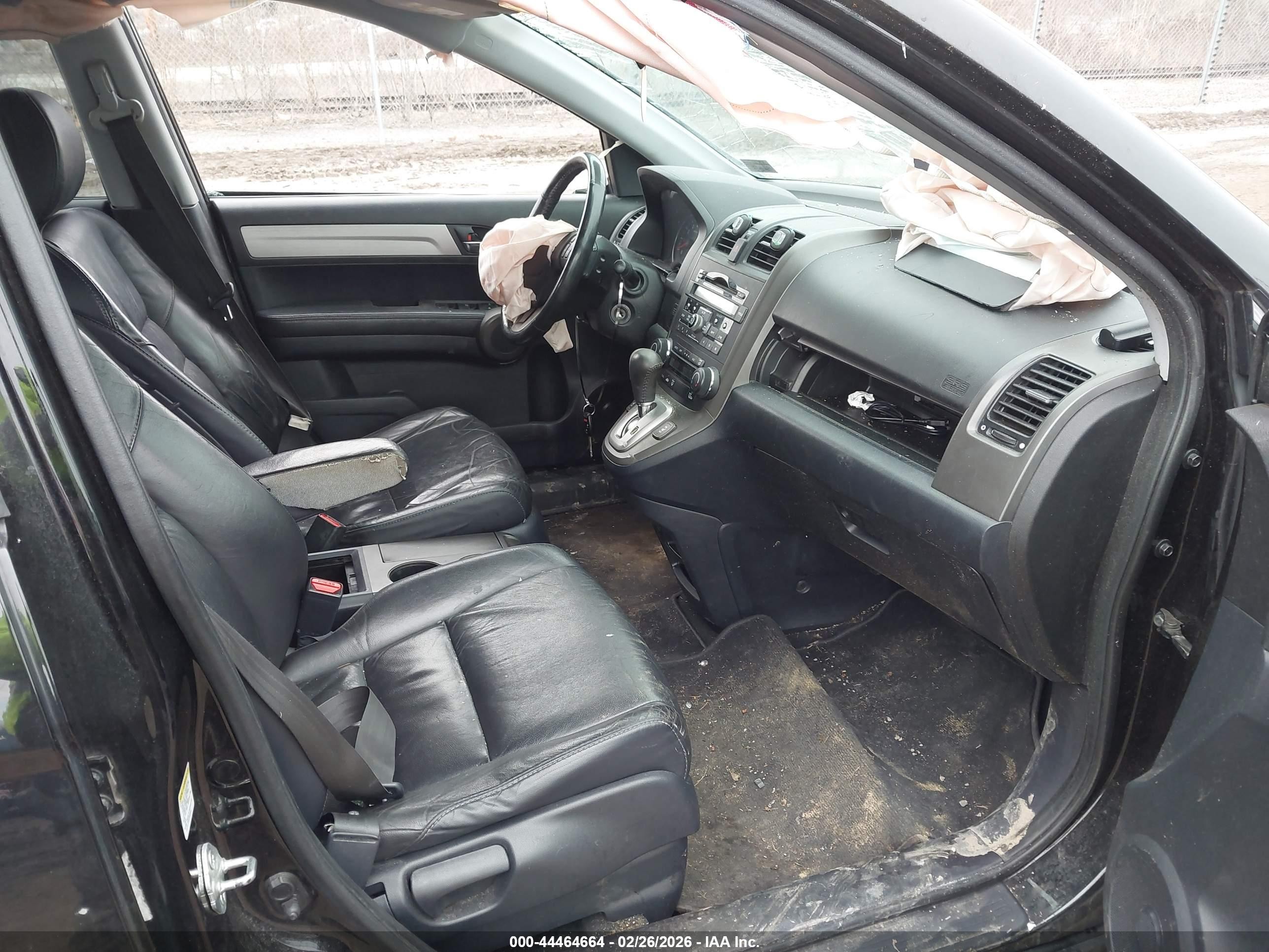 2010 Honda Cr-v Ex-l Black vin: 5J6RE4H71AL084048