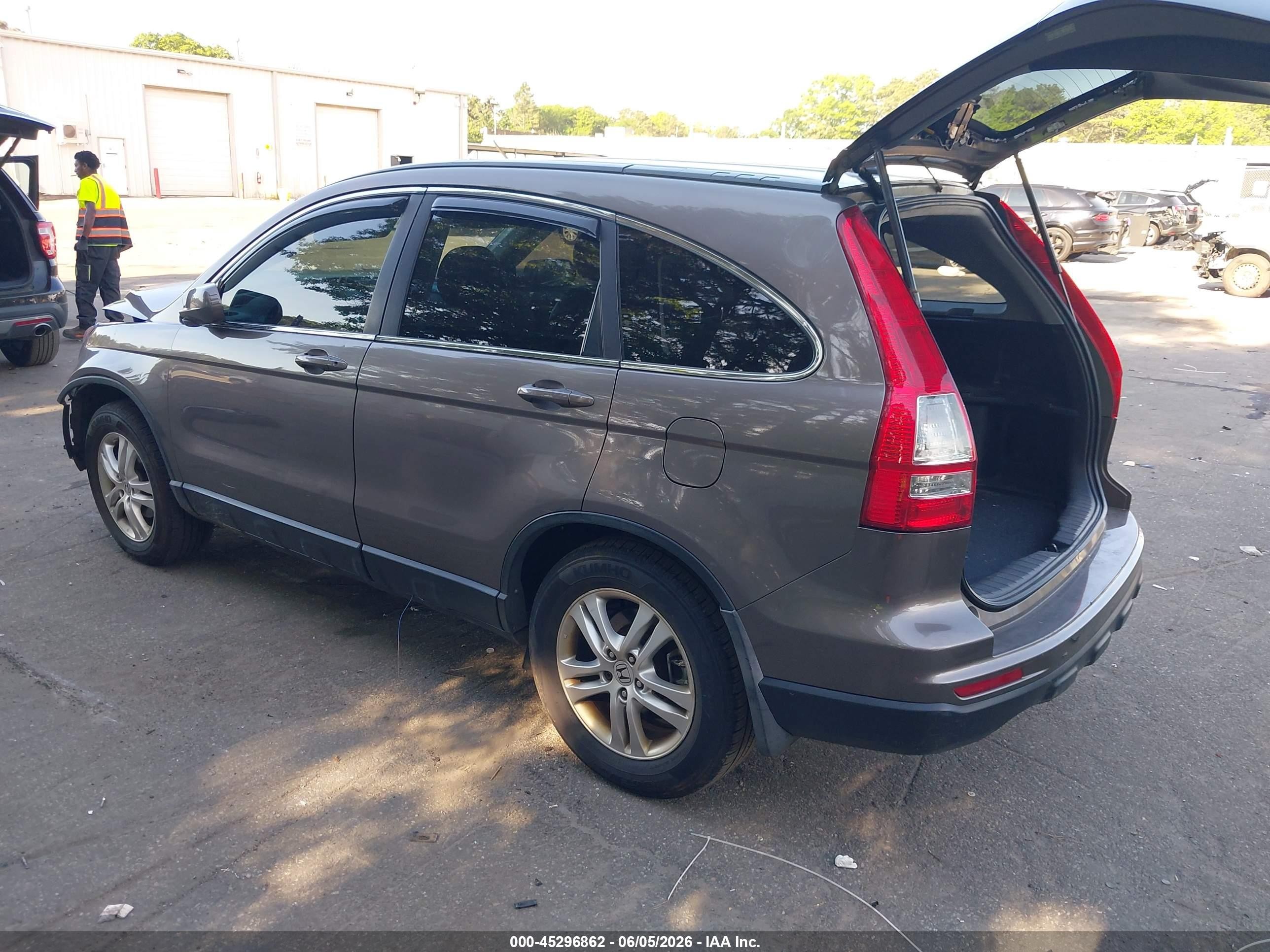 2010 Honda Cr-v Ex-l Серый vin: 5J6RE4H71AL084132