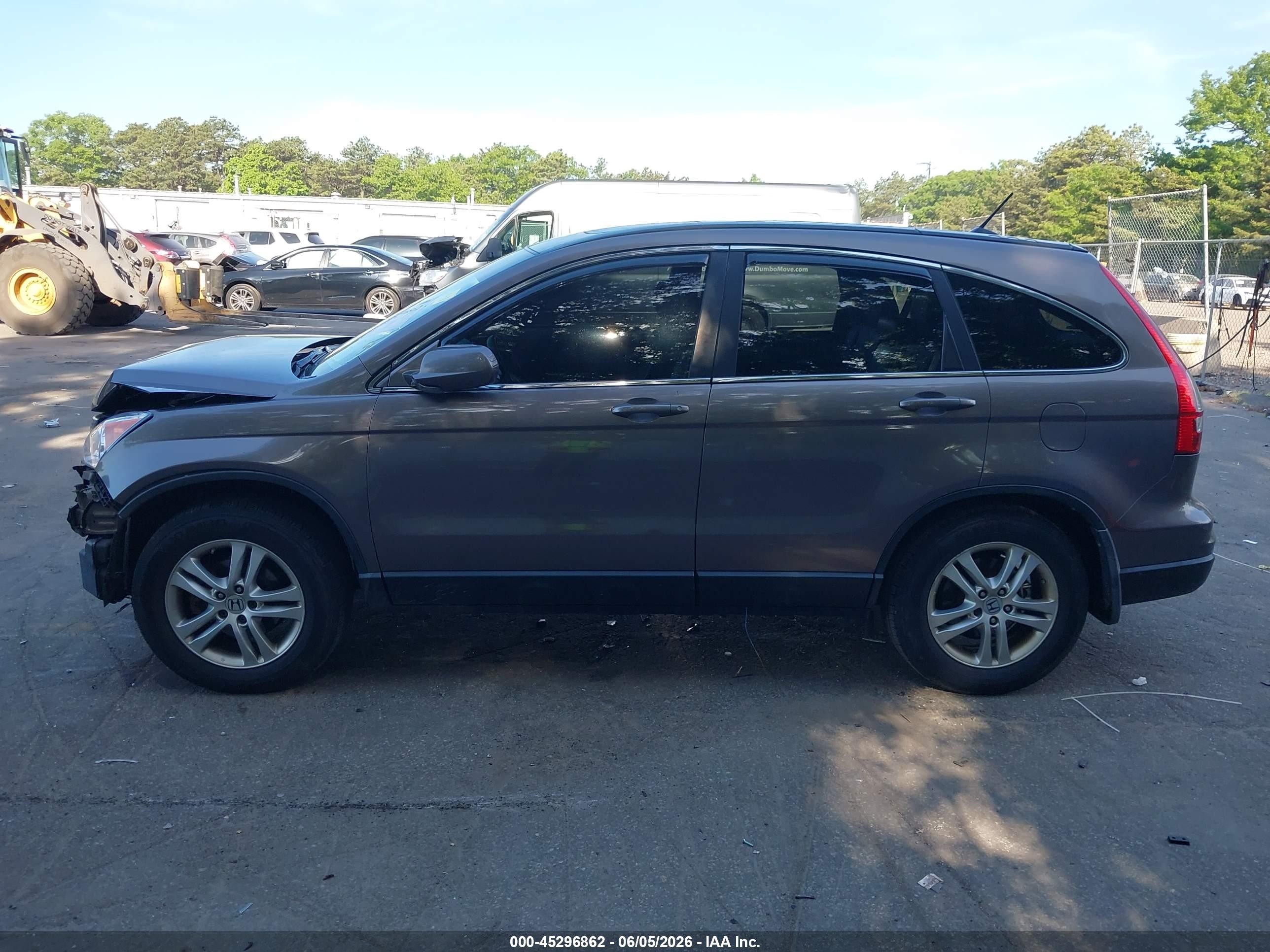 2010 Honda Cr-v Ex-l Серый vin: 5J6RE4H71AL084132