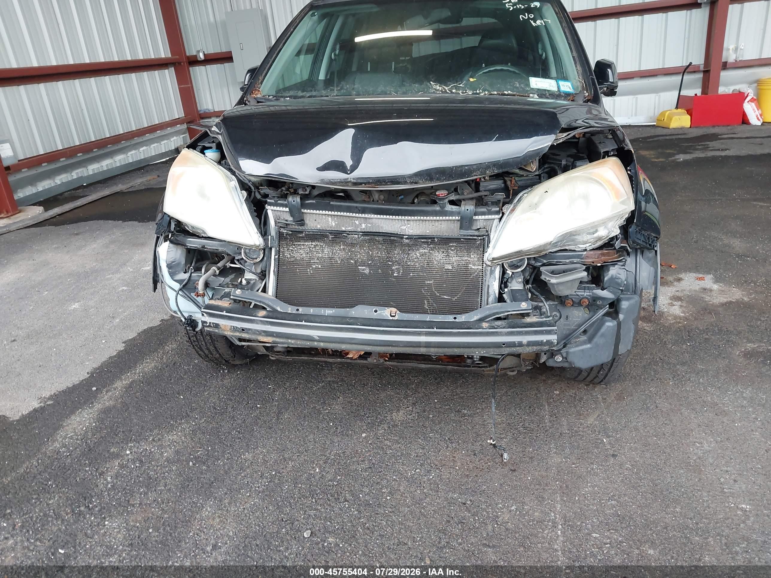 2010 Honda Cr-v Ex-l Black vin: 5J6RE4H71AL090075