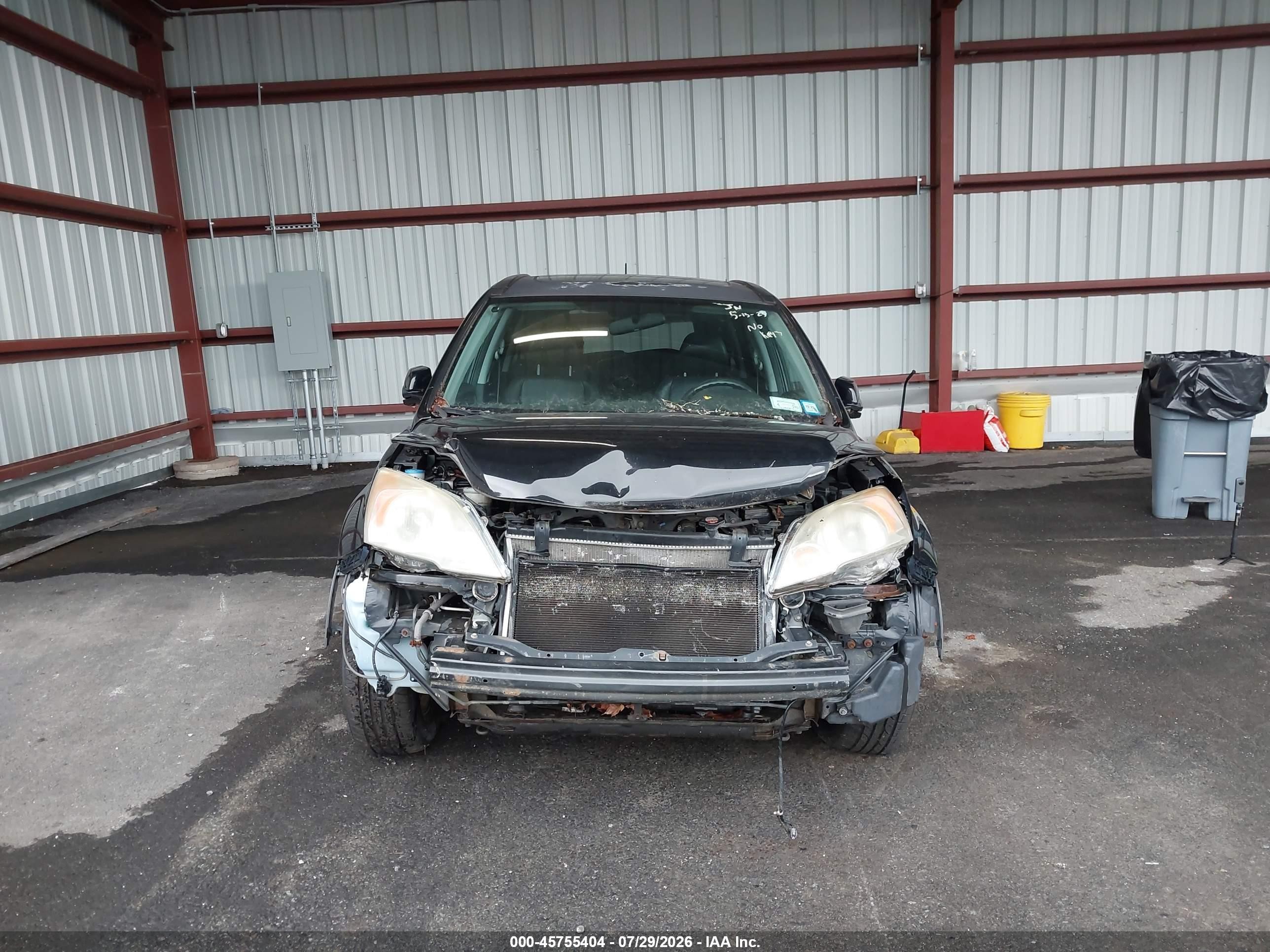 2010 Honda Cr-v Ex-l Black vin: 5J6RE4H71AL090075