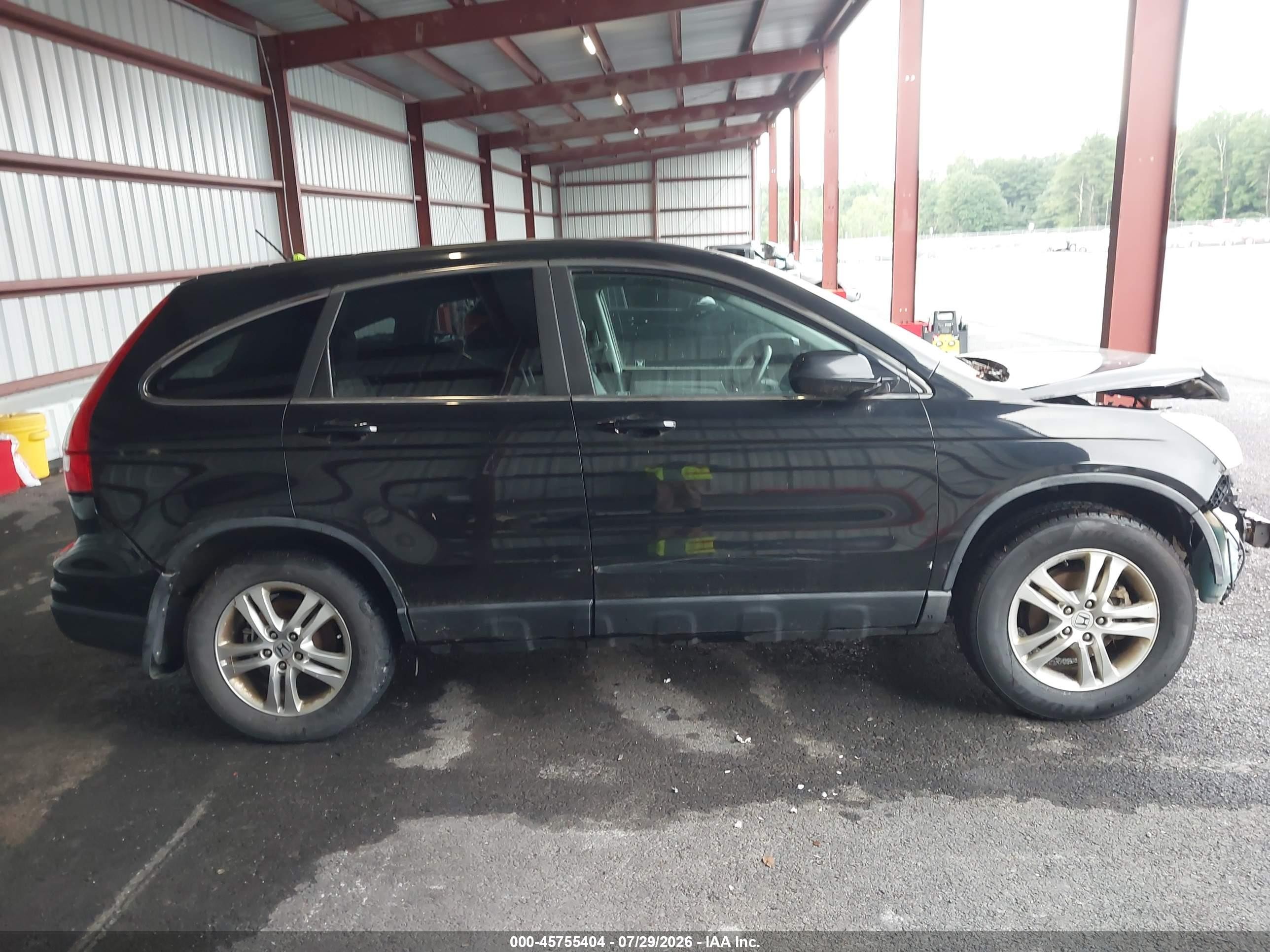 2010 Honda Cr-v Ex-l Black vin: 5J6RE4H71AL090075