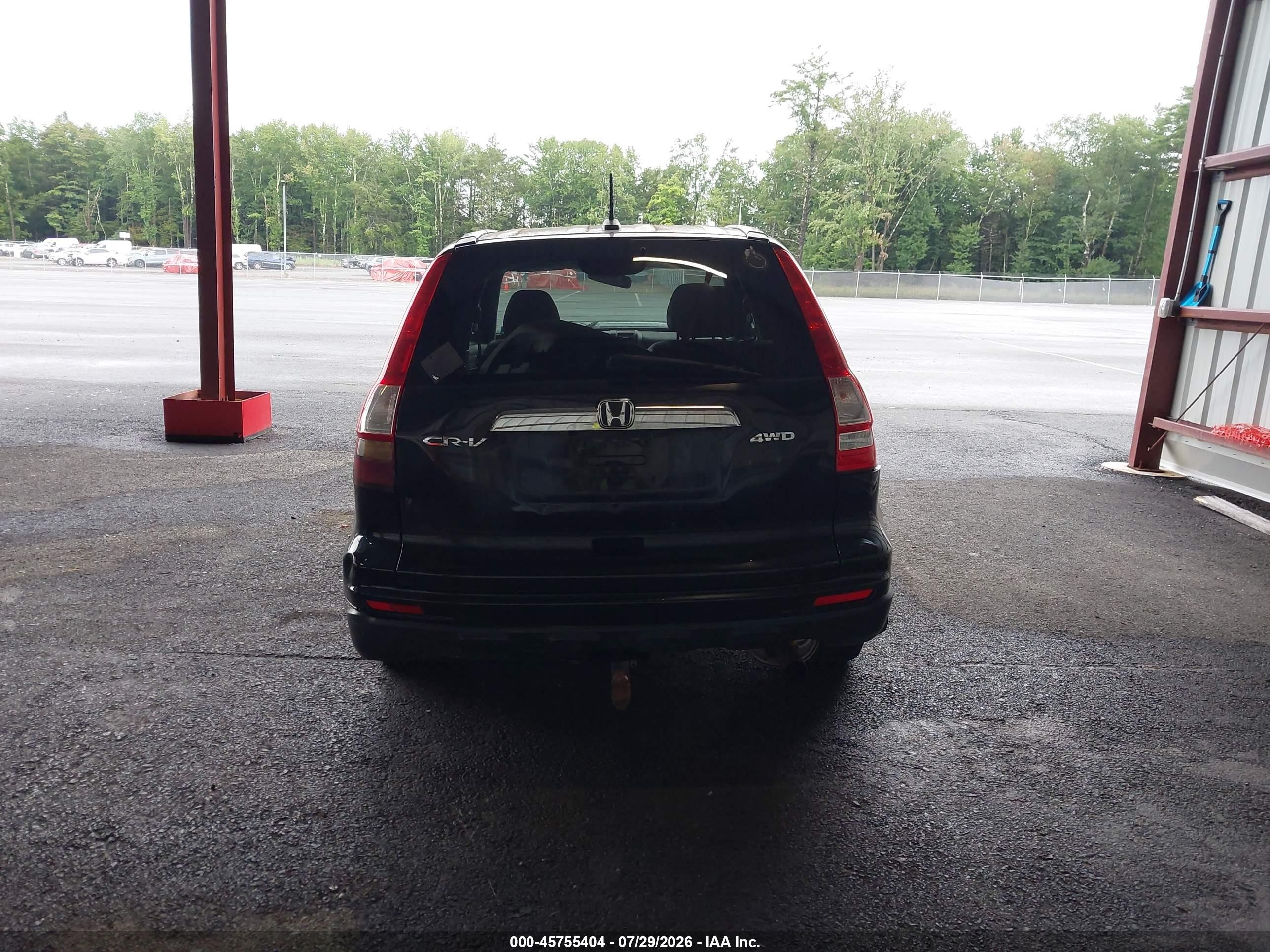 2010 Honda Cr-v Ex-l Black vin: 5J6RE4H71AL090075