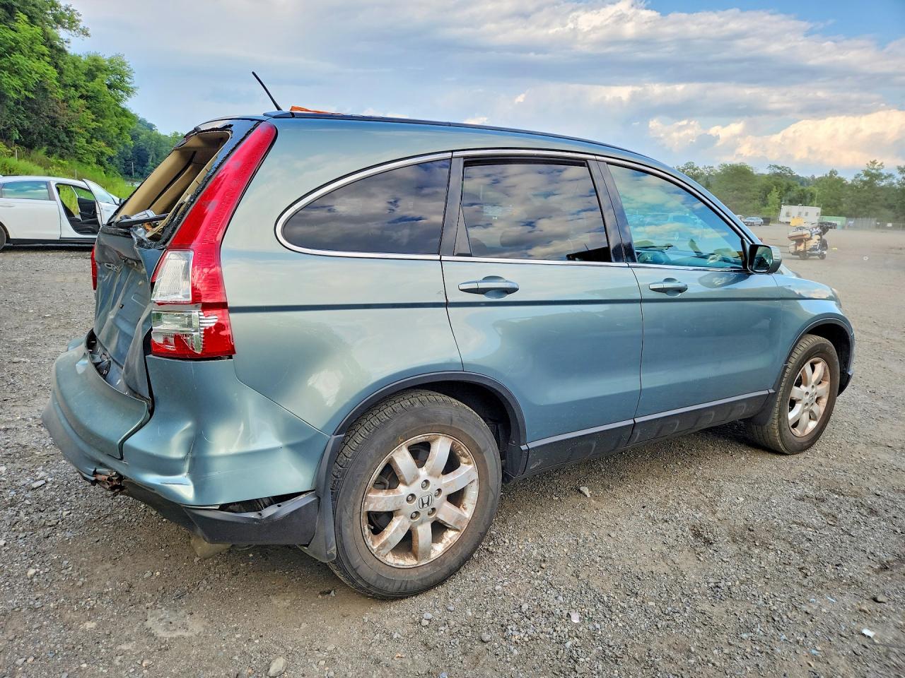 2010 Honda Cr-v Blue vin: 5J6RE4H71AL092053