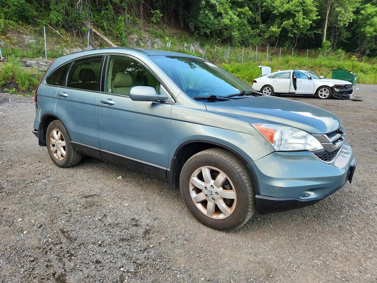 2010 Honda Cr-v Blue vin: 5J6RE4H71AL092053