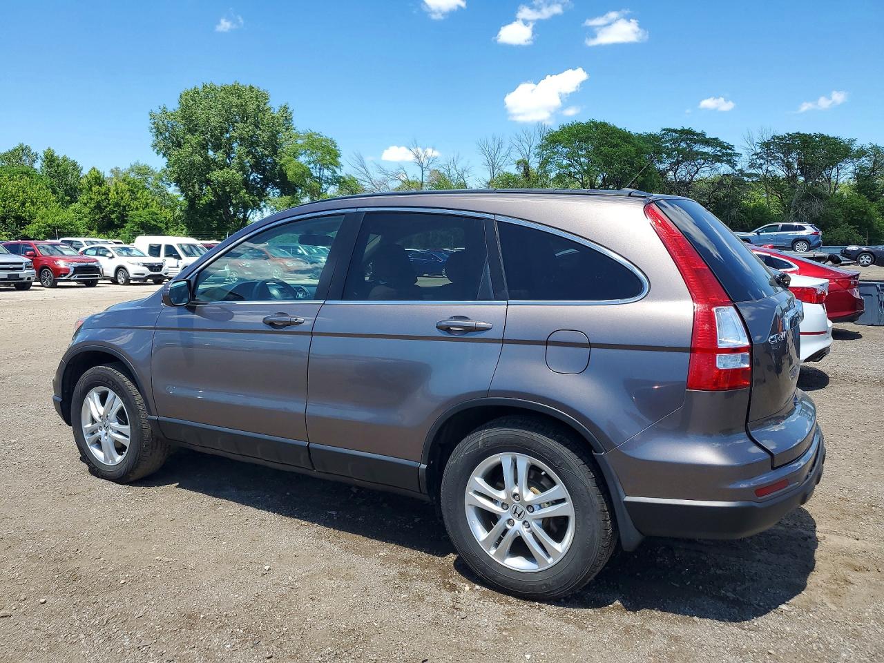 2010 Honda Cr-v Exl Charcoal vin: 5J6RE4H71AL093056