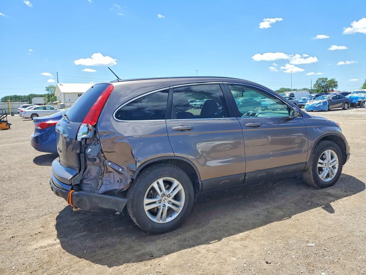 2010 Honda Cr-v Exl Charcoal vin: 5J6RE4H71AL093056