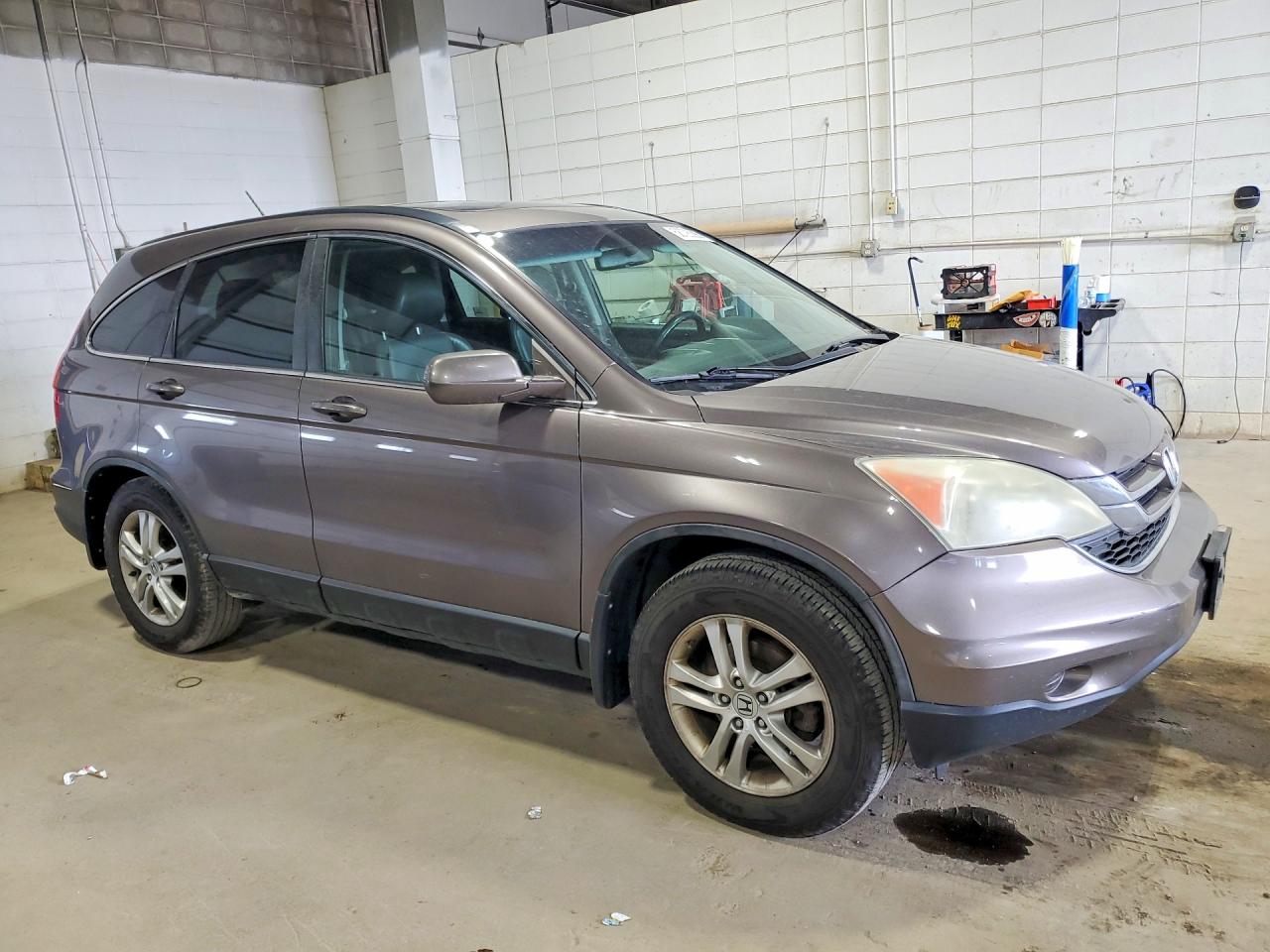 2010 Honda Cr-v Exl Gray vin: 5J6RE4H71AL100636