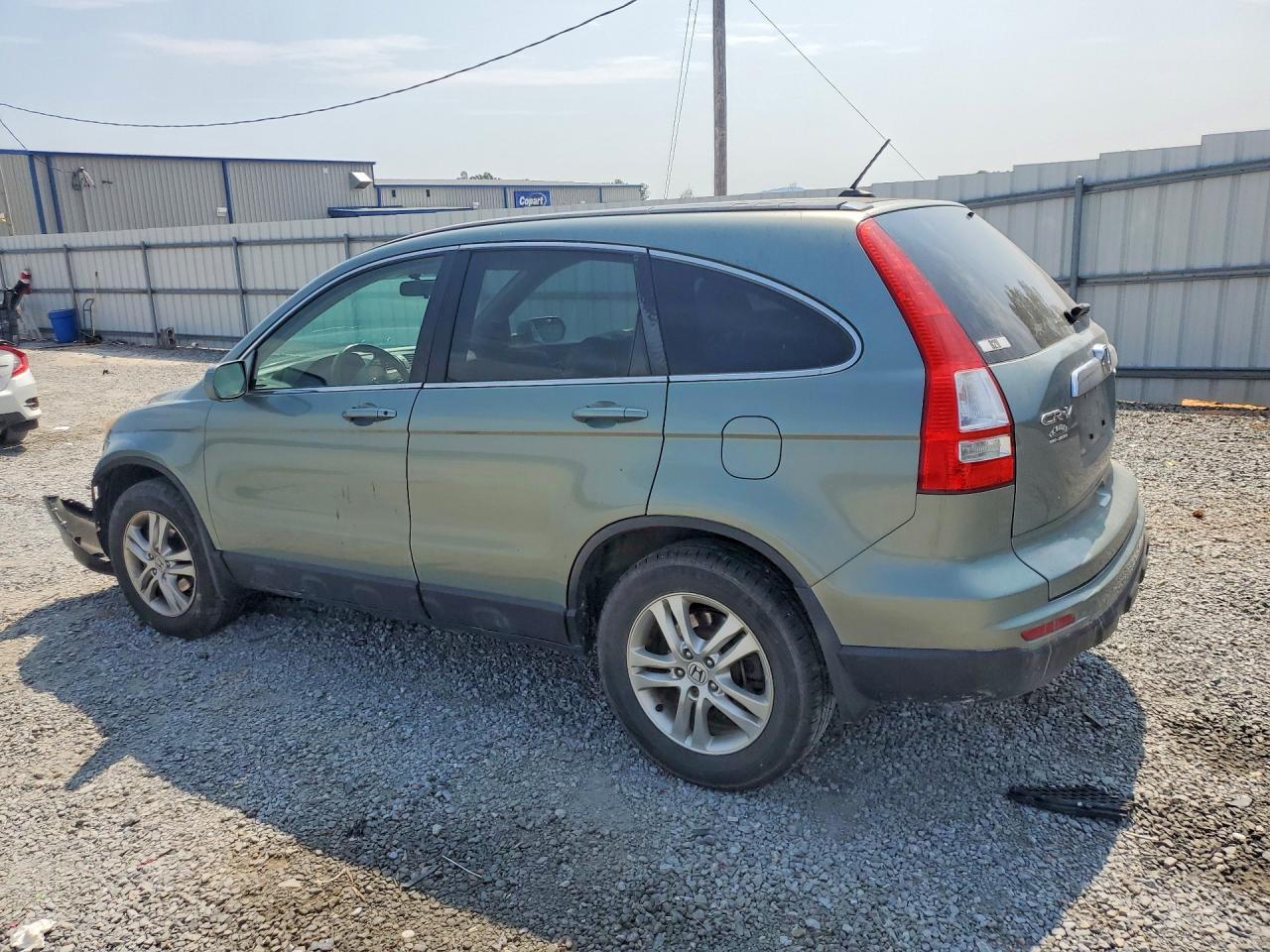 2011 Honda Cr-v Exl Green vin: 5J6RE4H71BL017838