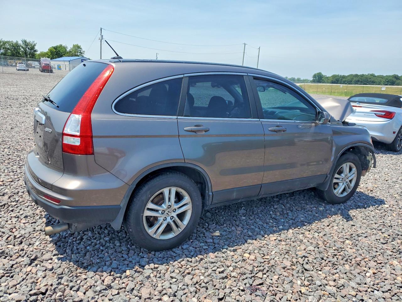 2011 Honda Cr-v Exl Gray vin: 5J6RE4H71BL019766