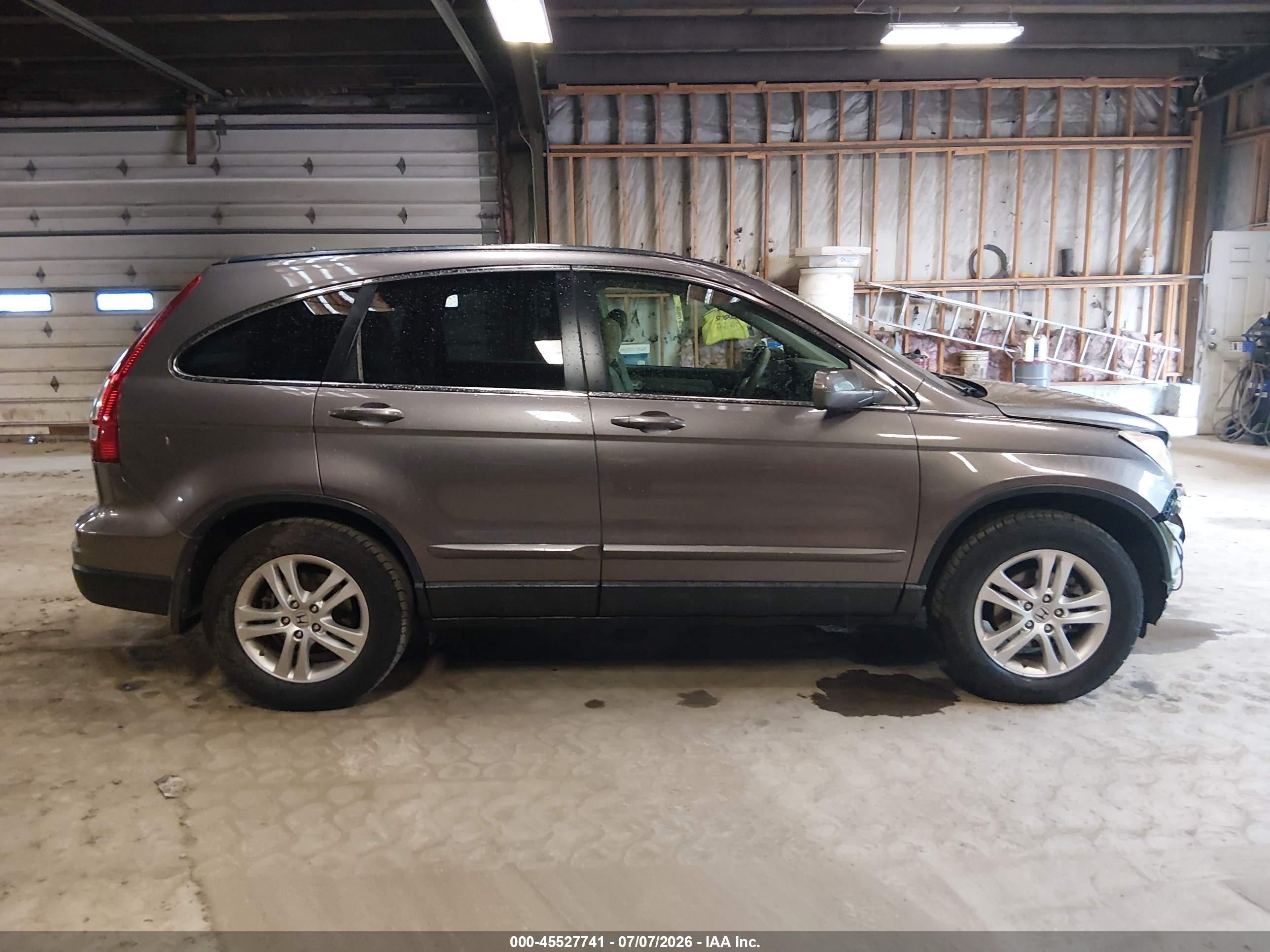 2011 Honda Cr-v Ex-l Brown vin: 5J6RE4H71BL026118