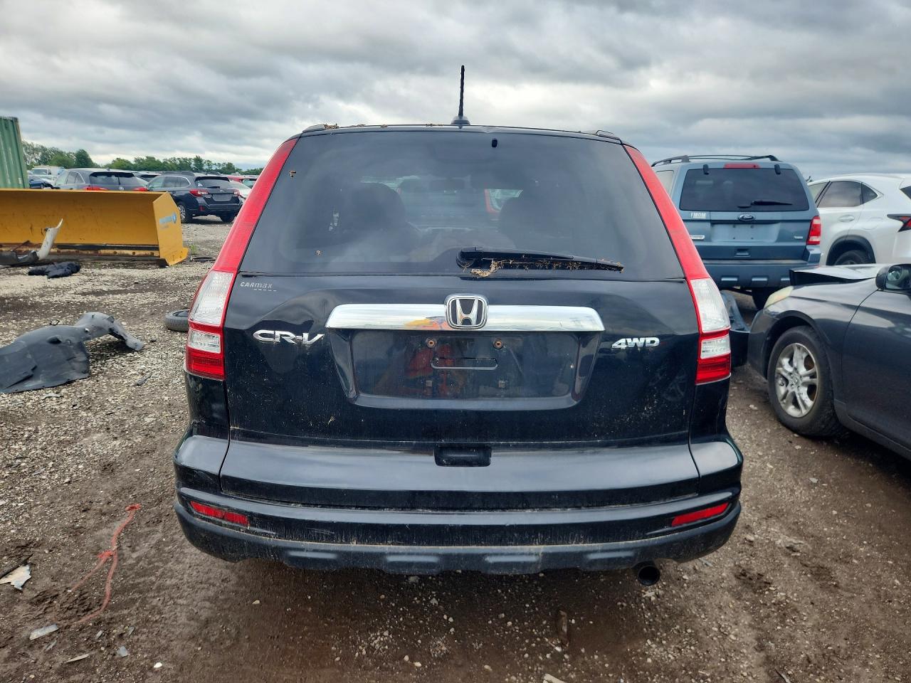 2011 Honda Cr-v Exl Black vin: 5J6RE4H71BL034297