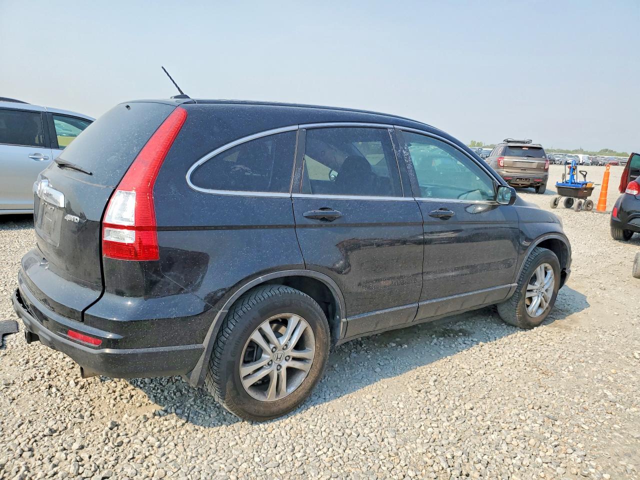 2011 Honda Cr-v Exl Black vin: 5J6RE4H71BL054999