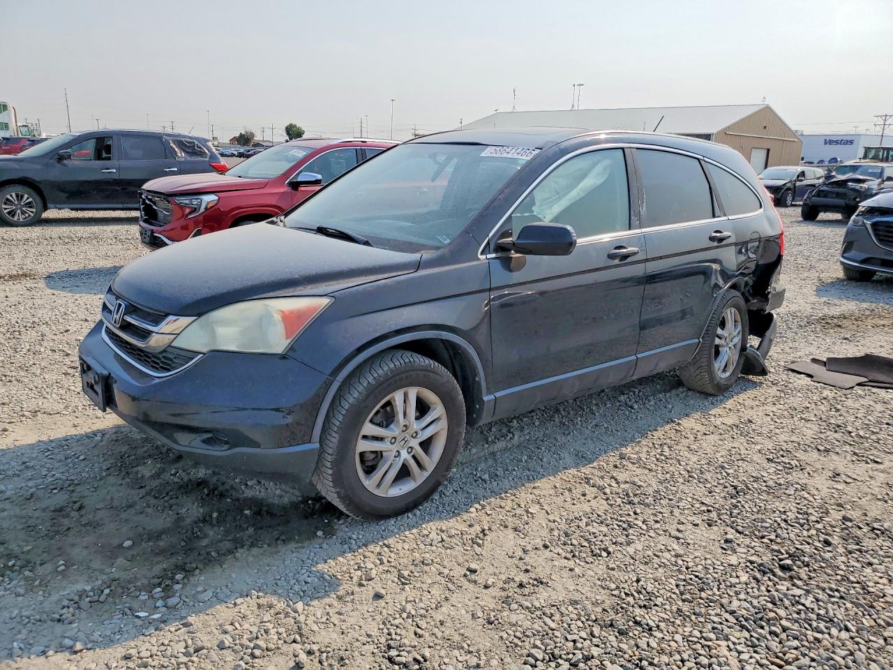 2011 Honda Cr-v Exl Black vin: 5J6RE4H71BL054999
