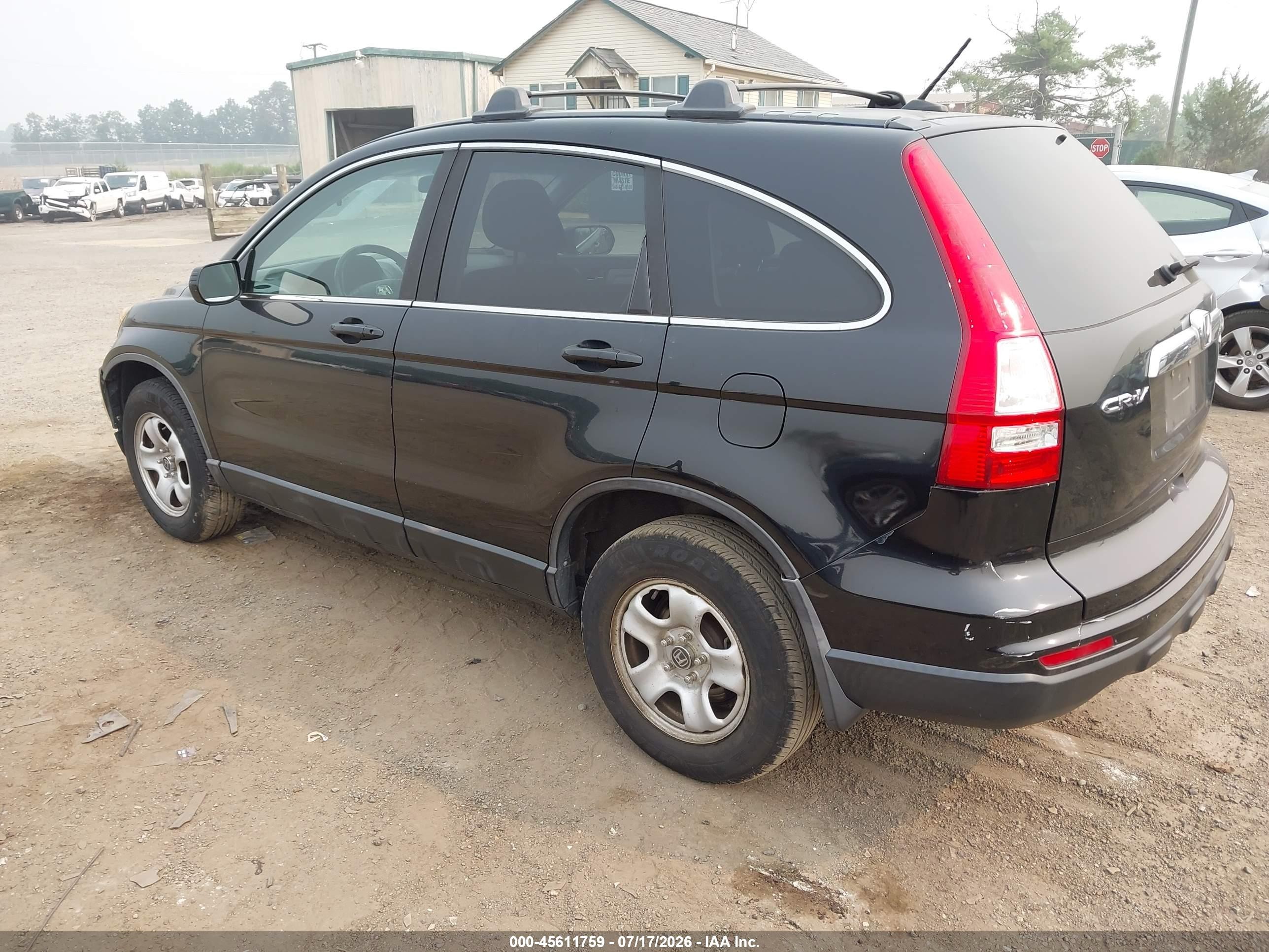 2011 Honda Cr-v Ex-l Black vin: 5J6RE4H71BL055005