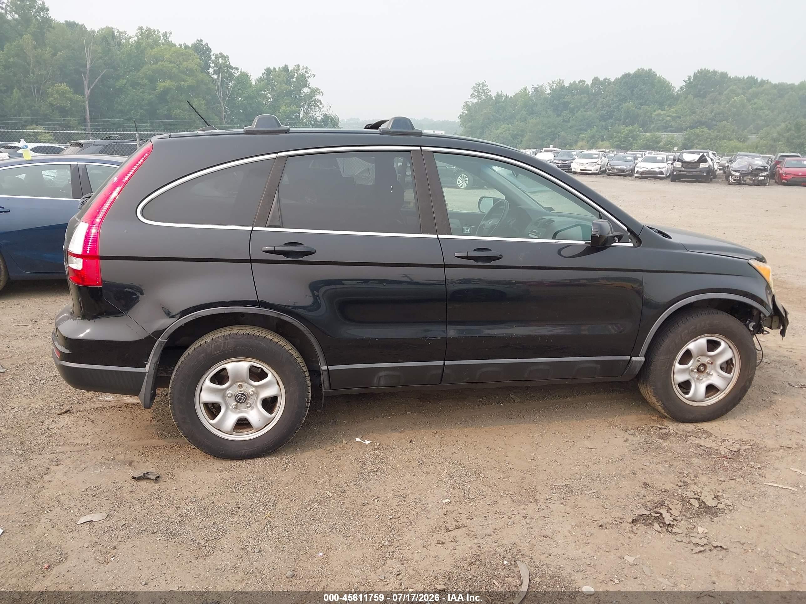2011 Honda Cr-v Ex-l Black vin: 5J6RE4H71BL055005