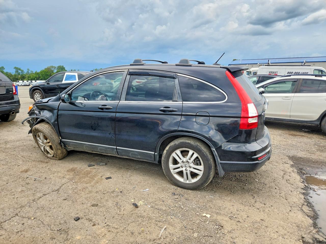 2010 Honda Cr-v Exl Black vin: 5J6RE4H72AL003462