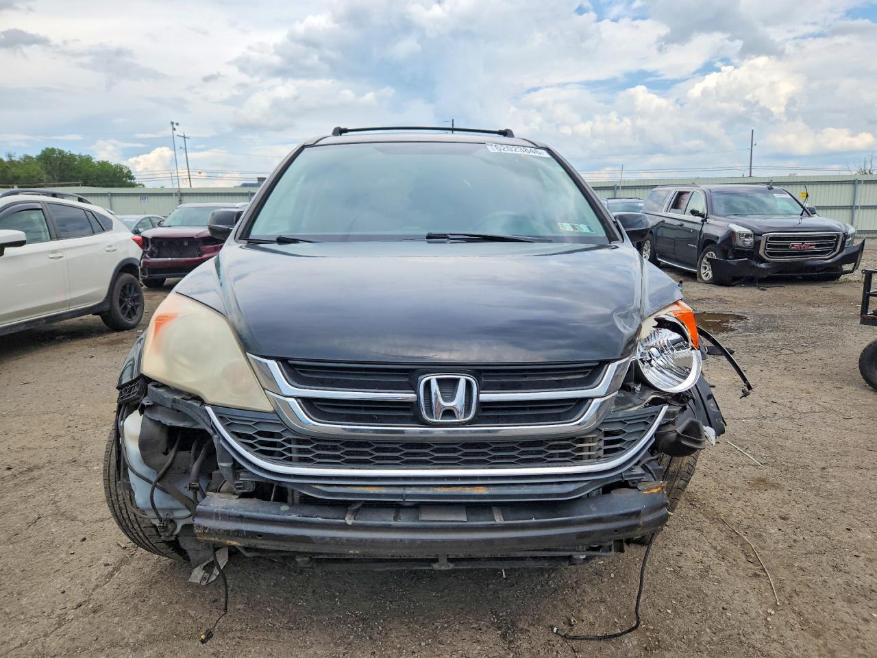 2010 Honda Cr-v Exl Black vin: 5J6RE4H72AL003462